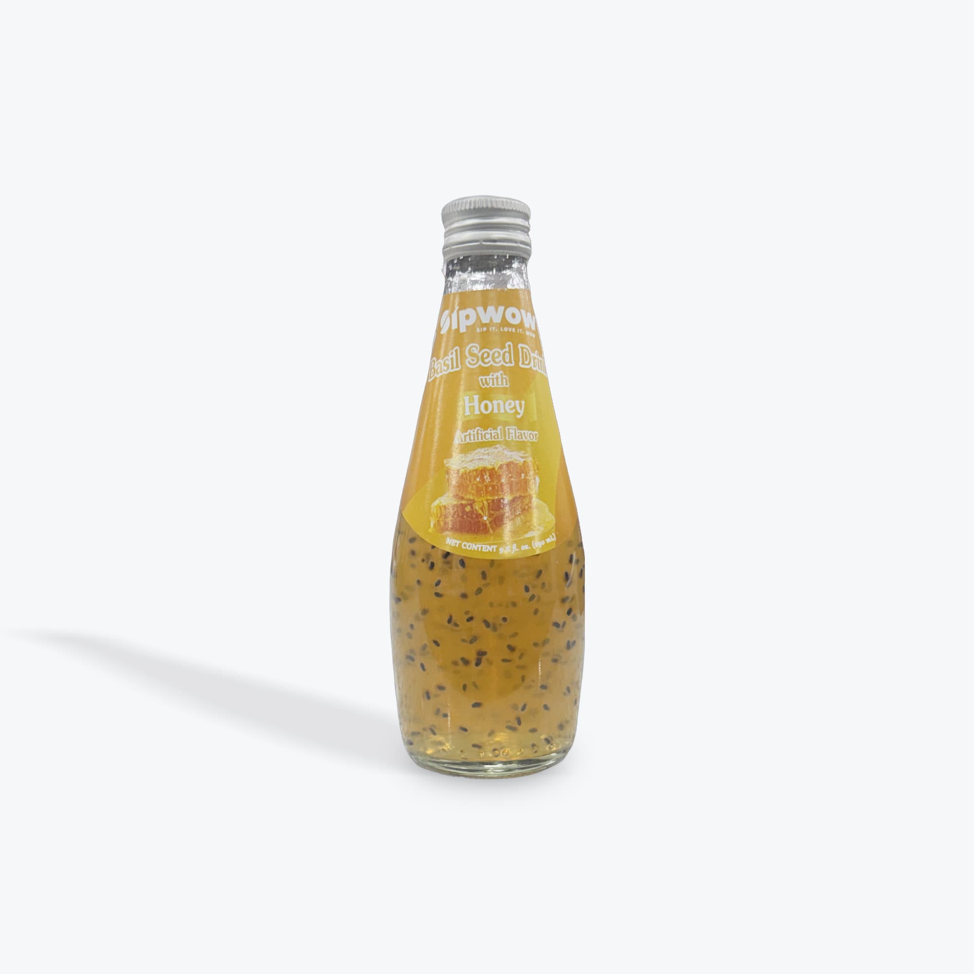 Sipwow Honey Basil Seed Drink 9.8oz