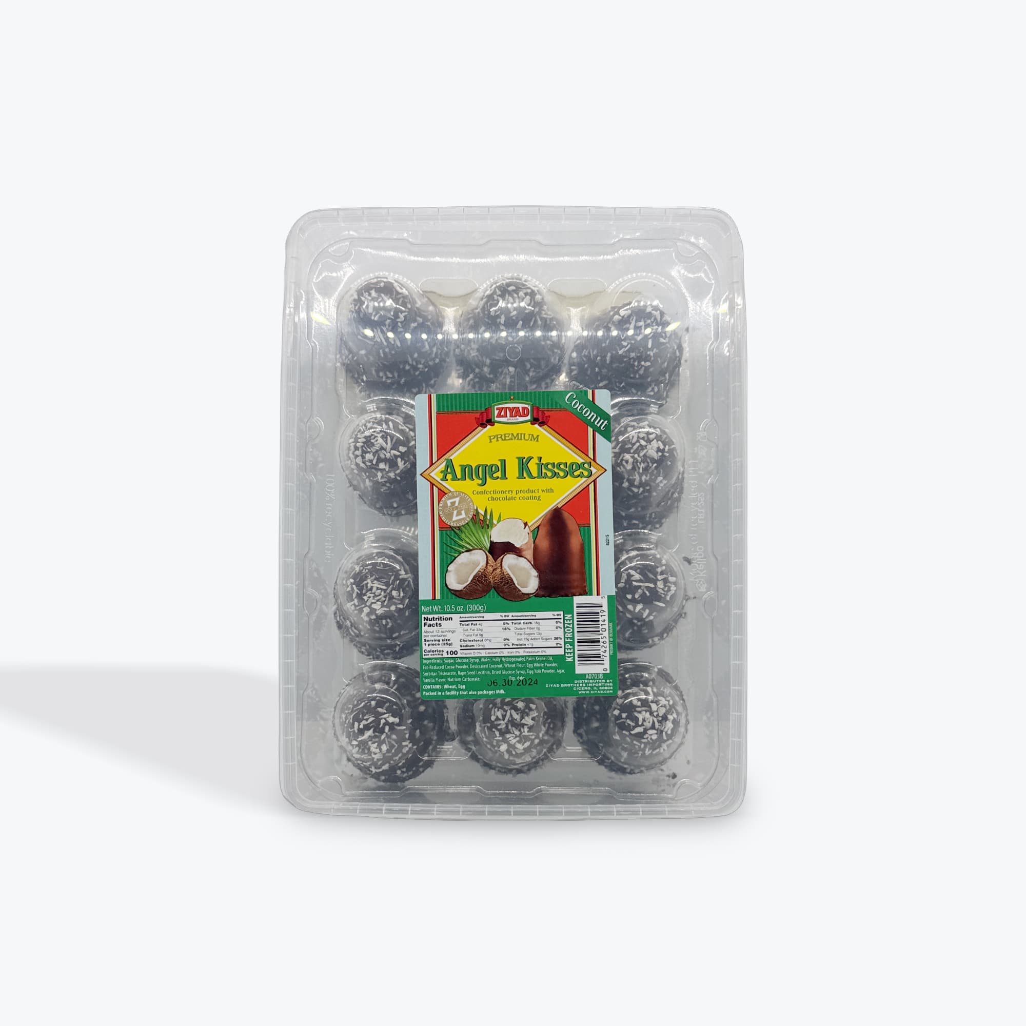 Ziyad Angel Kisses w/ Coconut 300g