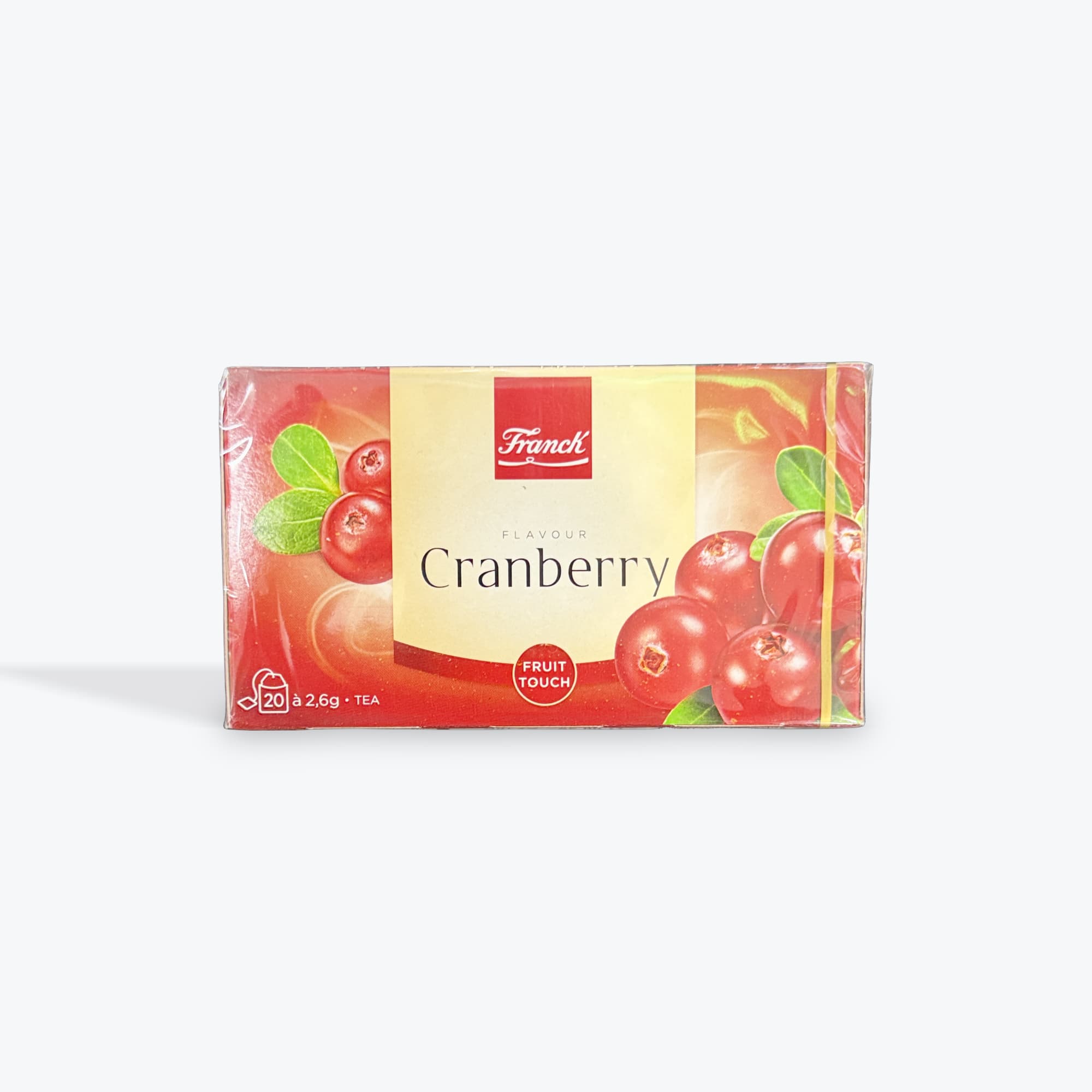 Franck Cranberry Tea Bags 20x2.6g