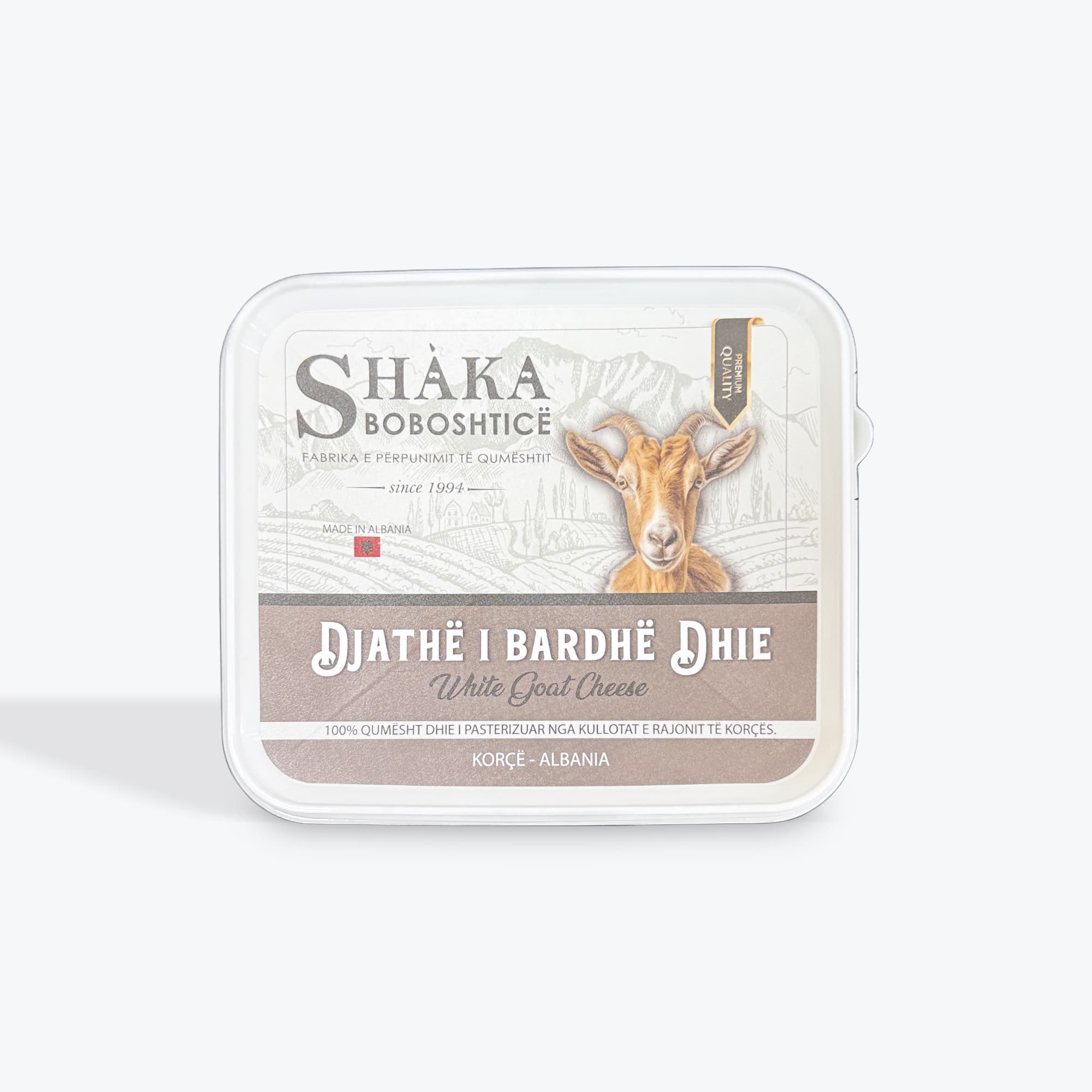 Shaka Boboshtica White Goat Cheese 900g