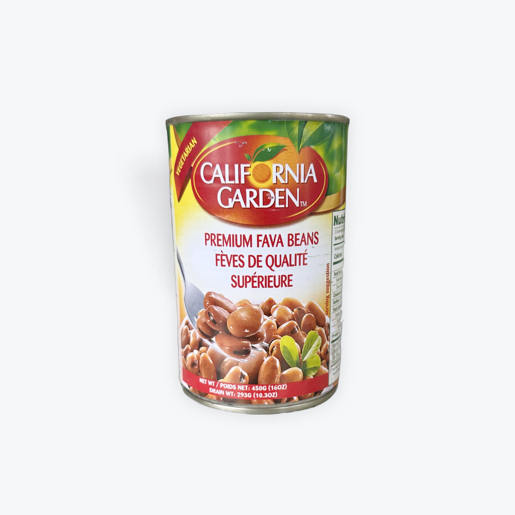 California Garden Plain Fava Beans 16oz