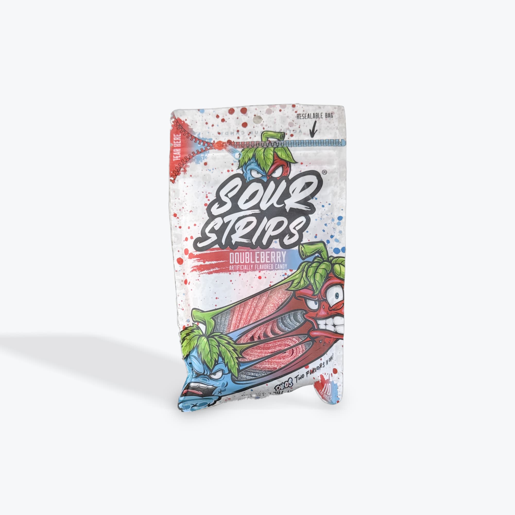 Sour Strips Doubleberry 96g