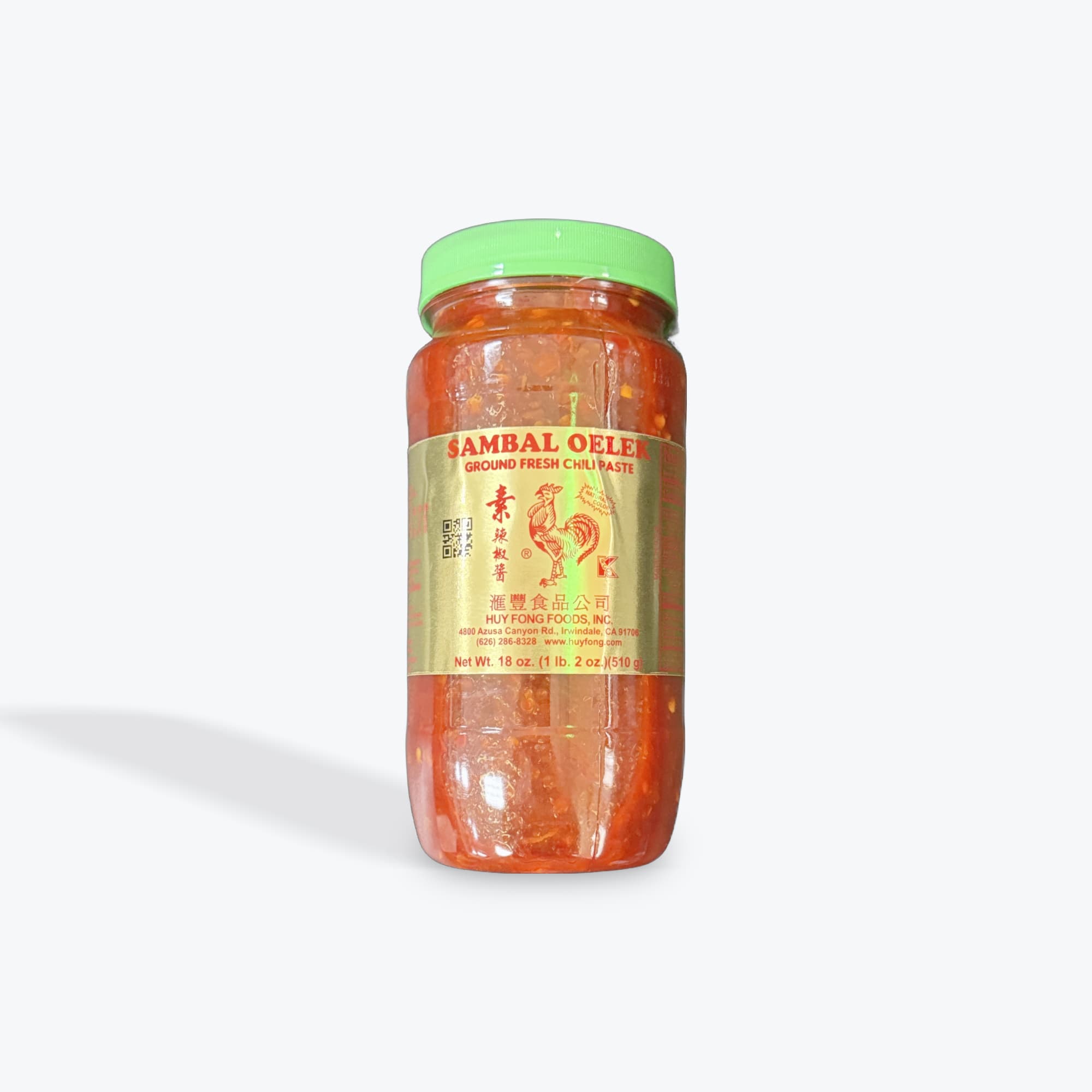 Sambal Ground Fresh Chili Paste 18oz