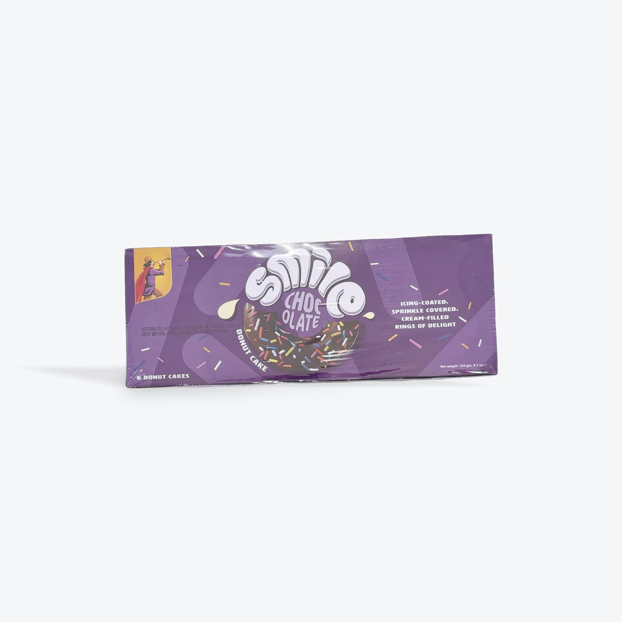 EBM Smile Chocolate Donut Cakes 234g