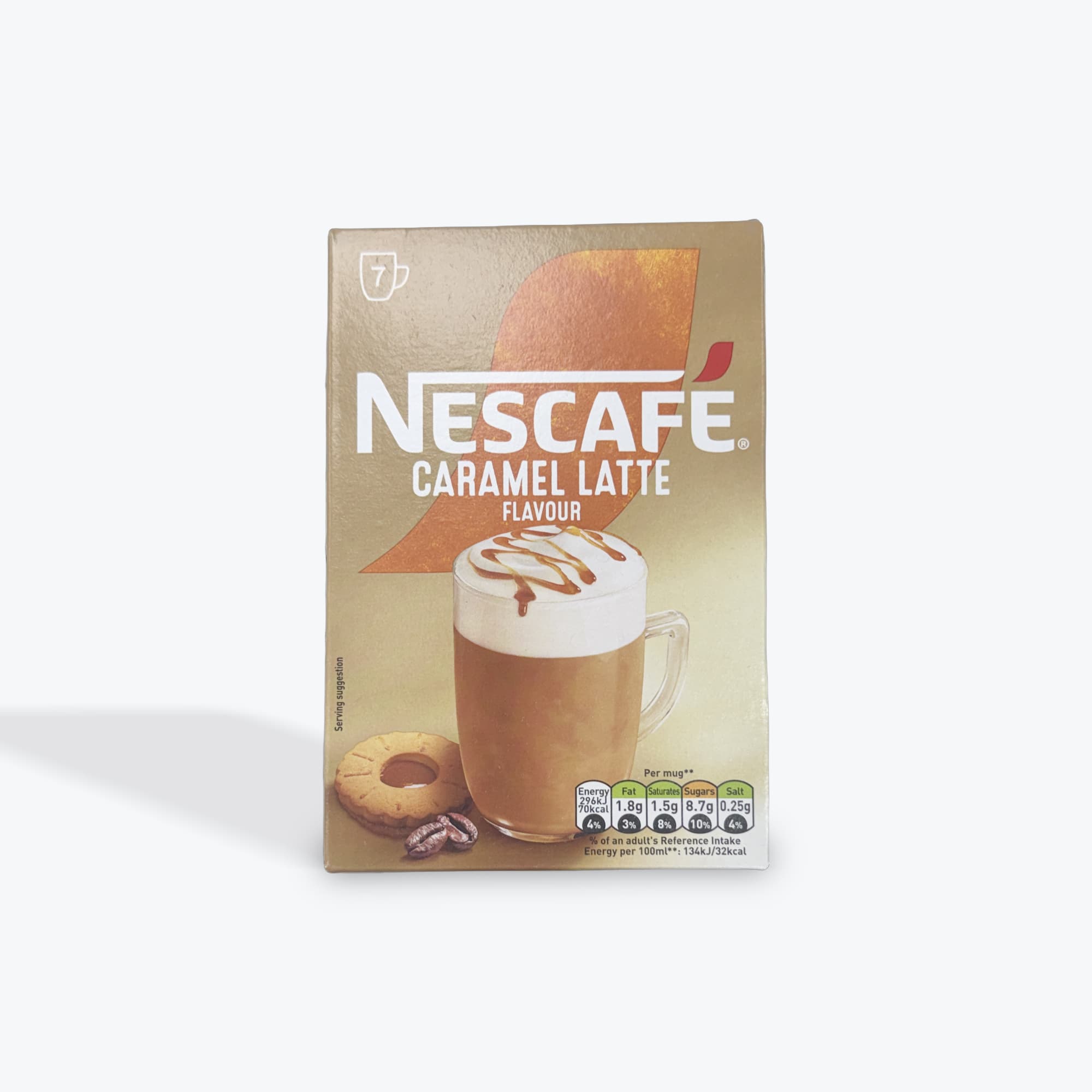 Nescafe Caramel Latte 7x17g