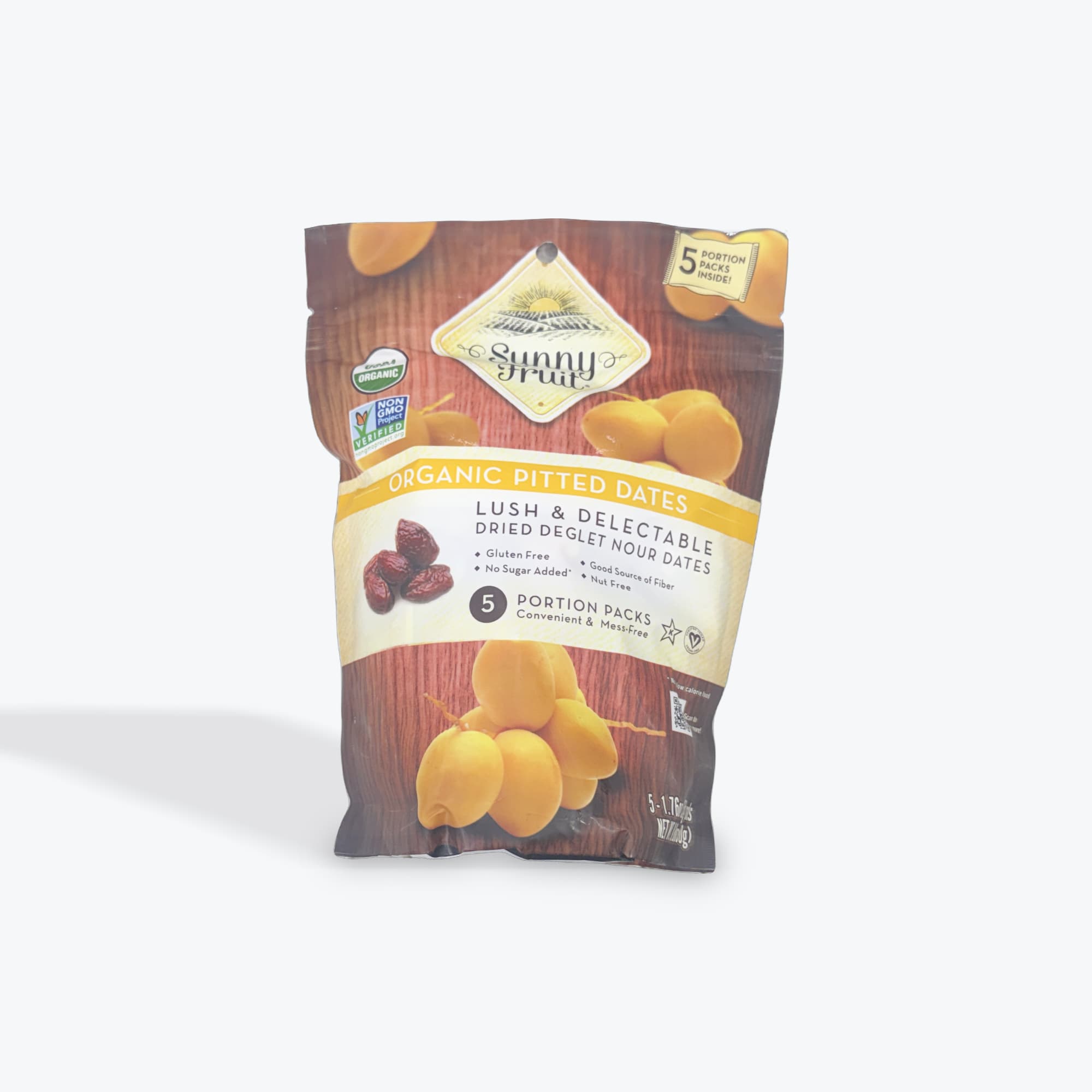 Sunny Fruit Organic Dried Pitted Dates 250g