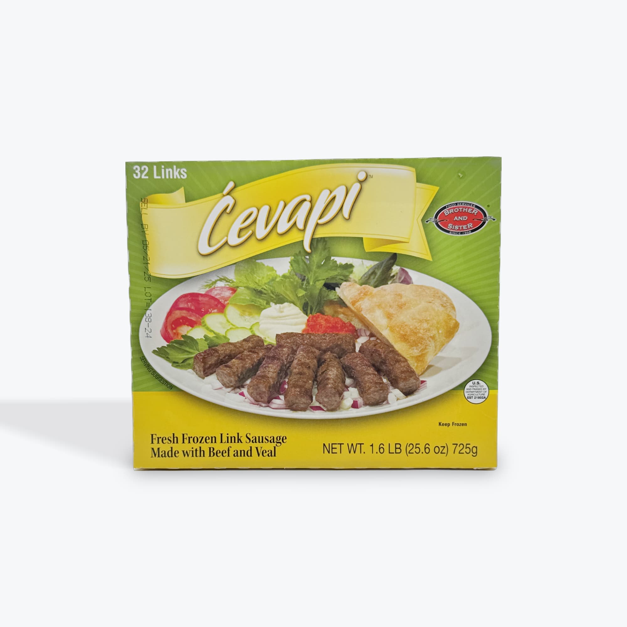 Brother & Sister Cevapi 725g