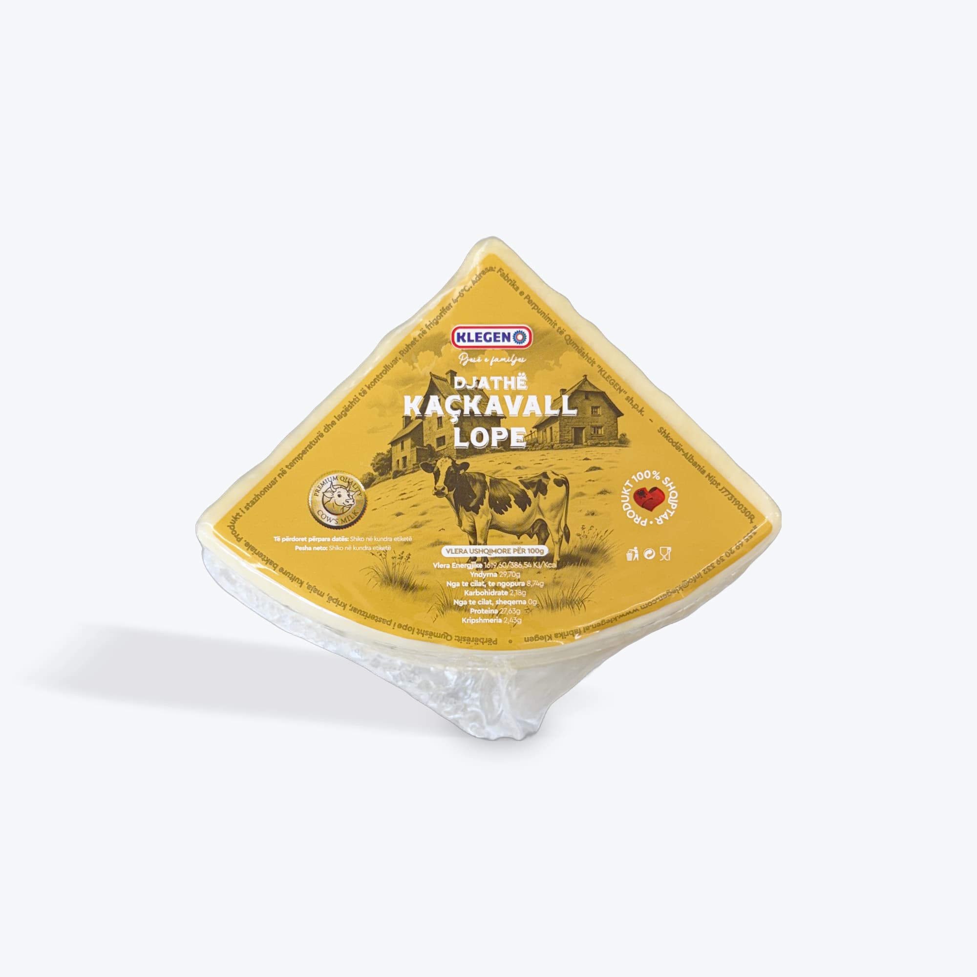 Klegen Cow Kashkaval Cheese