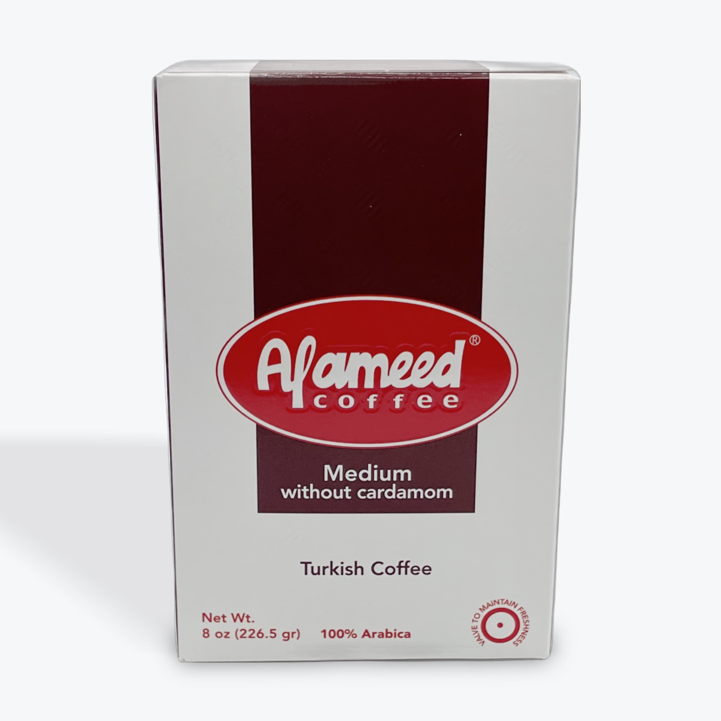Alameed Coffee Medium w/o Cardamom 8oz