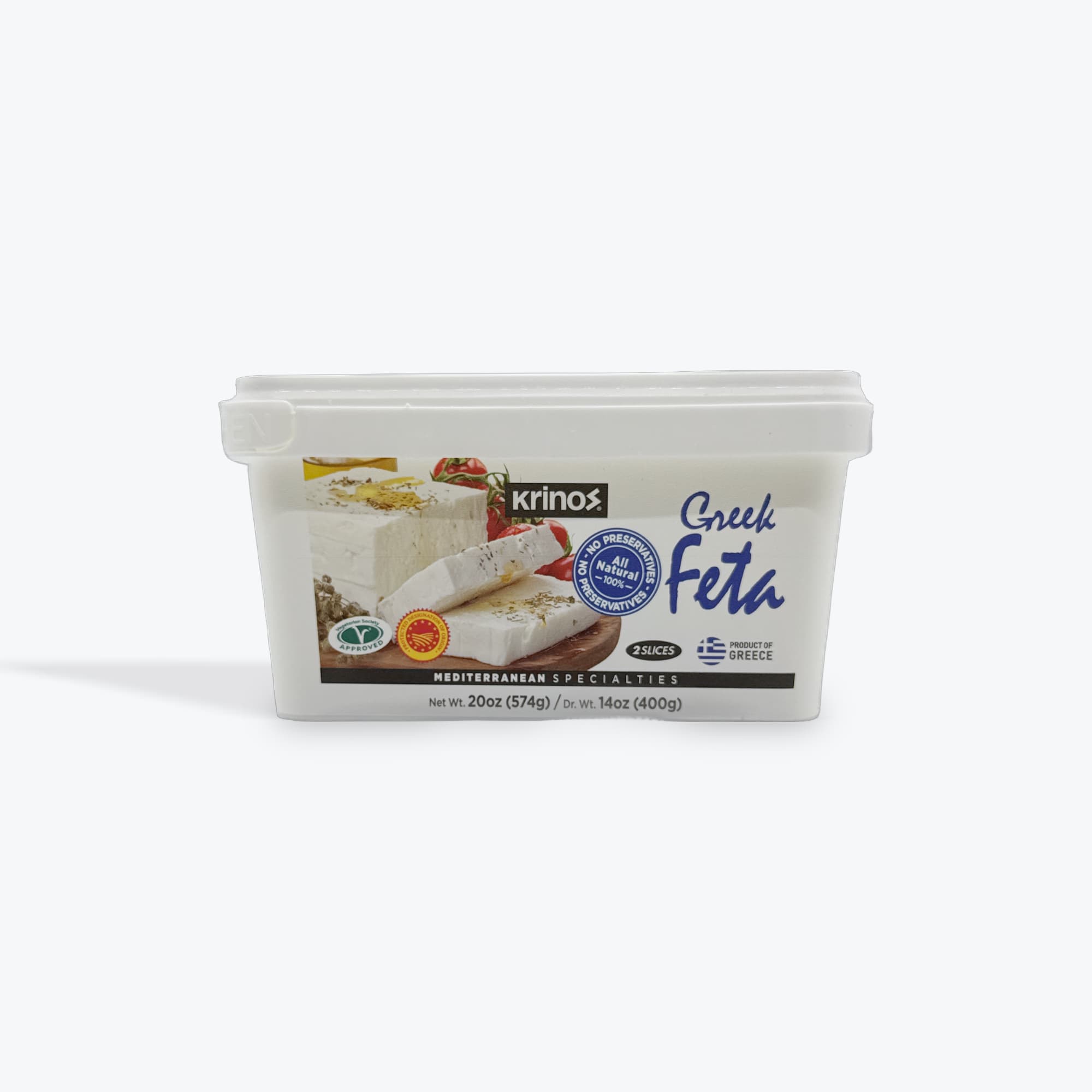 Krinos Greek Feta Cheese 400g