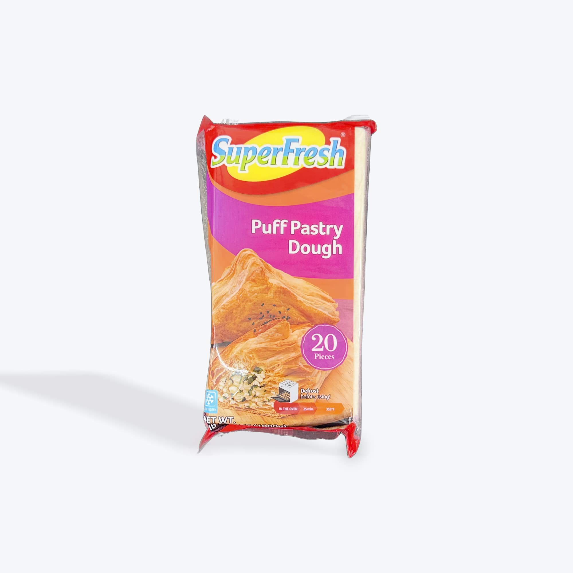 Superfresh Puff Pastry Dough 1kg