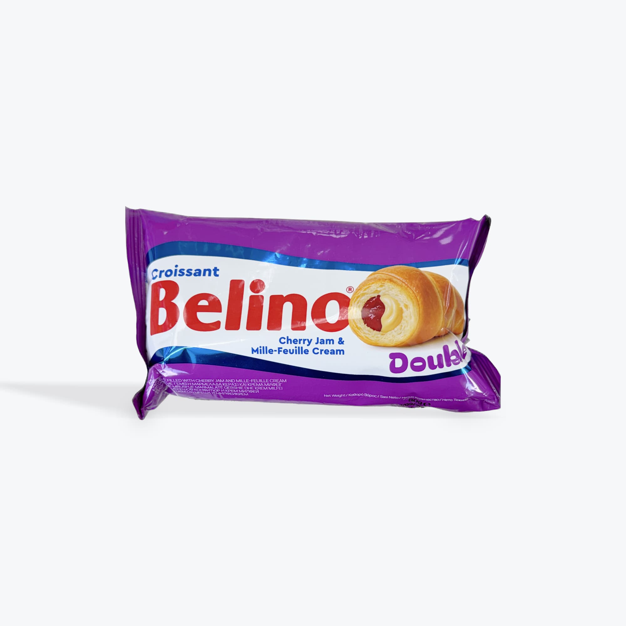 Belino Cherry & Cream Croissant 80g