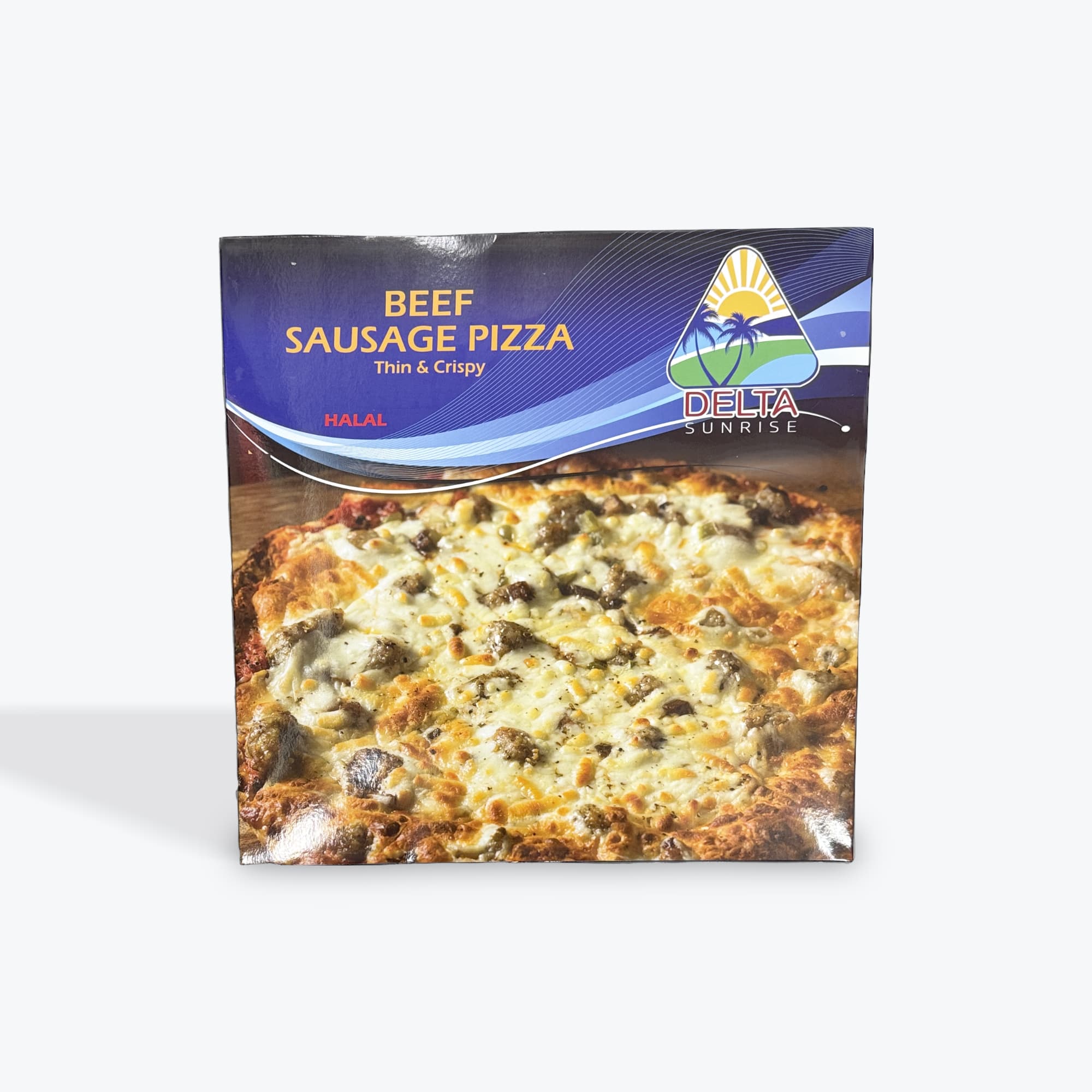 Delta Beef Sausage Pizza 725g