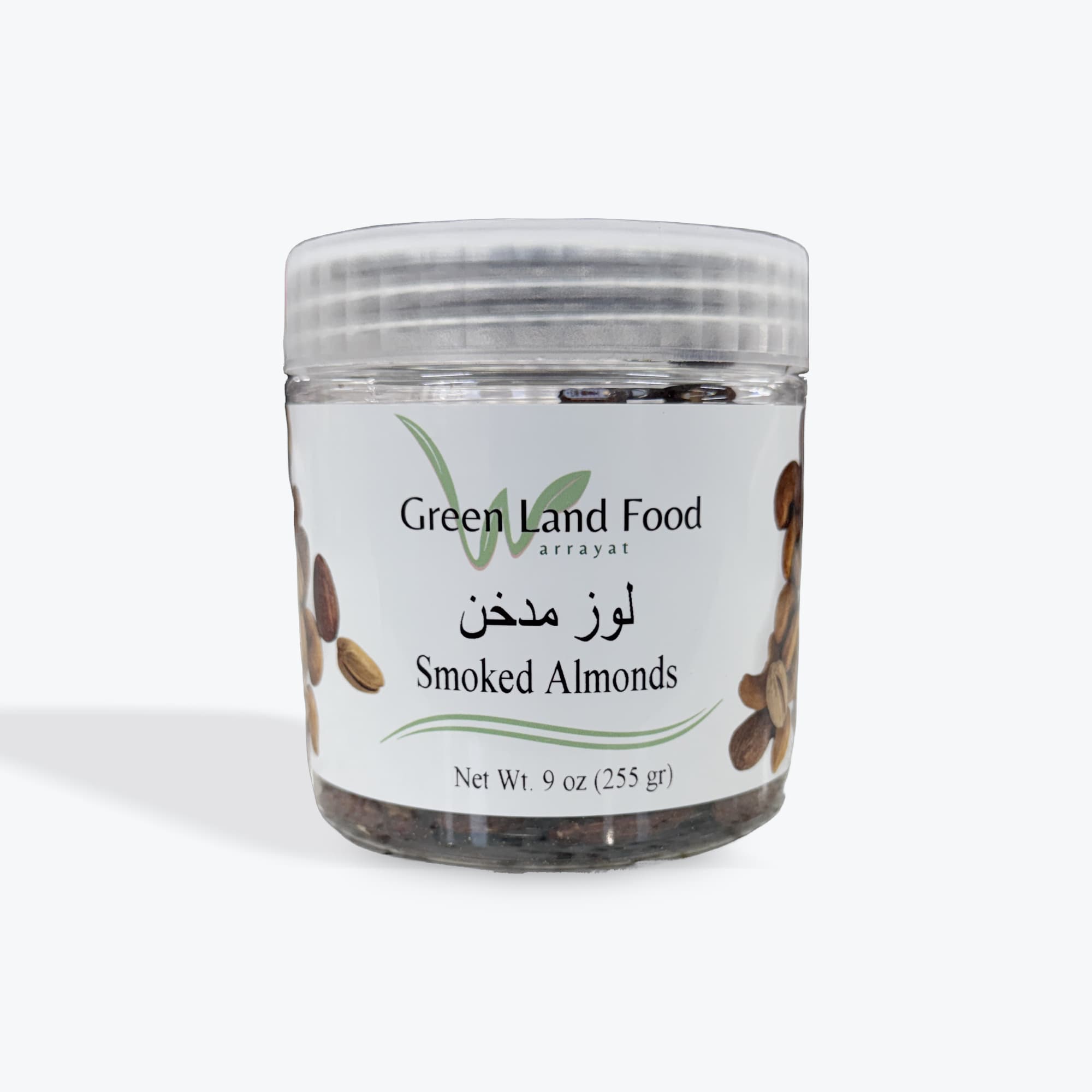 Green Land Almonds Roasted & Smoked 9oz