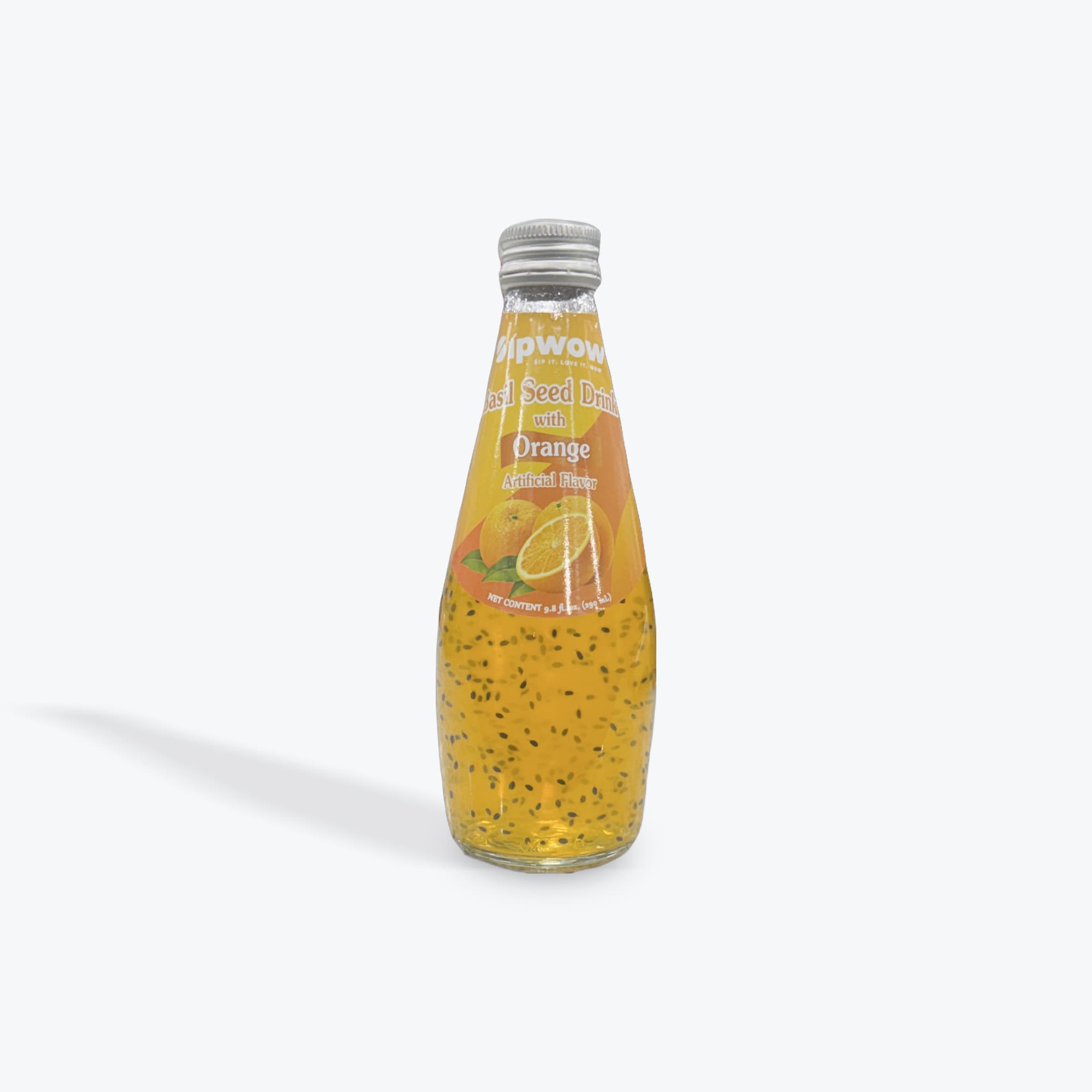 Sipwow Orange Basil Seed Drink 9.8oz