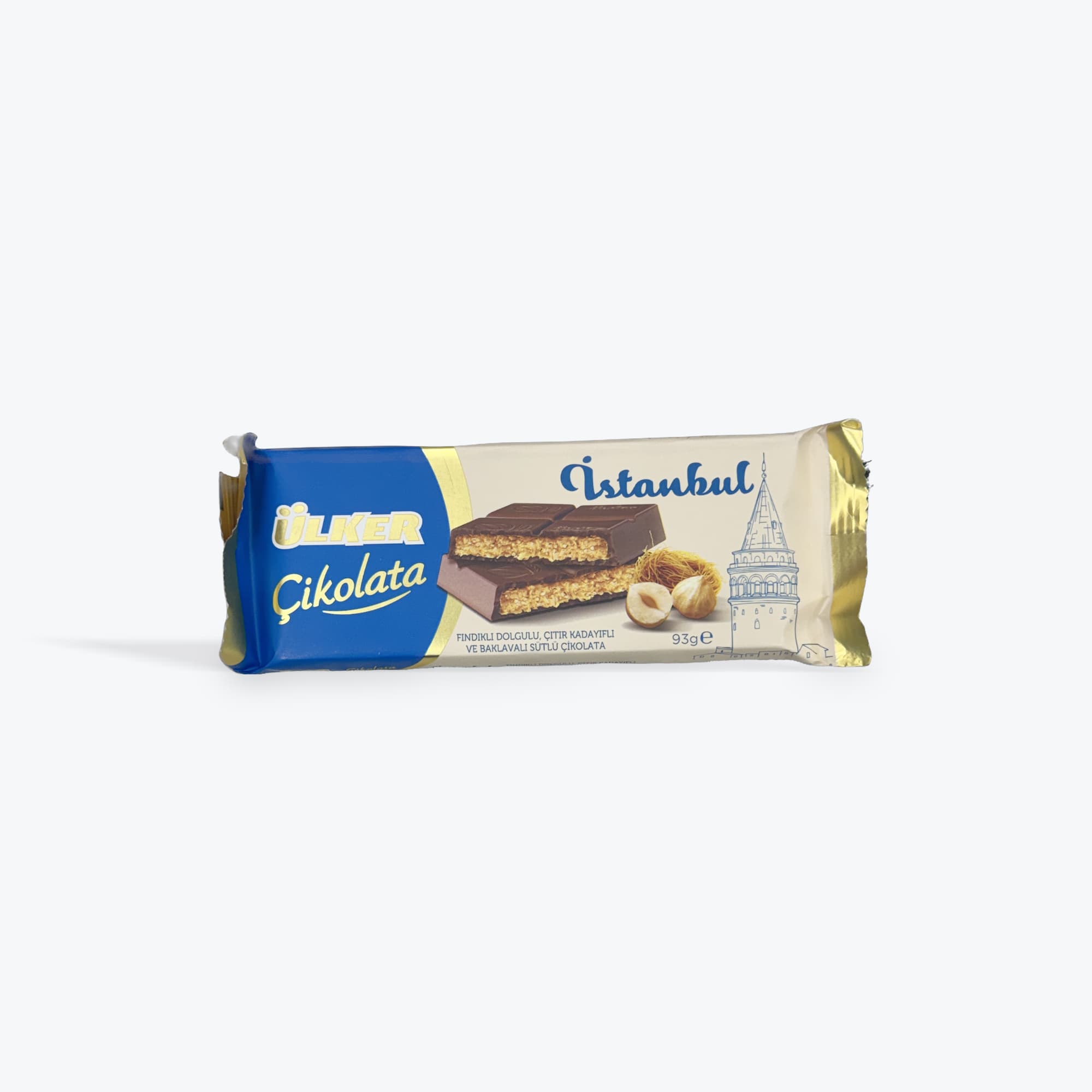 Ulker Hazelnut & Kataifi Chocolate 93g