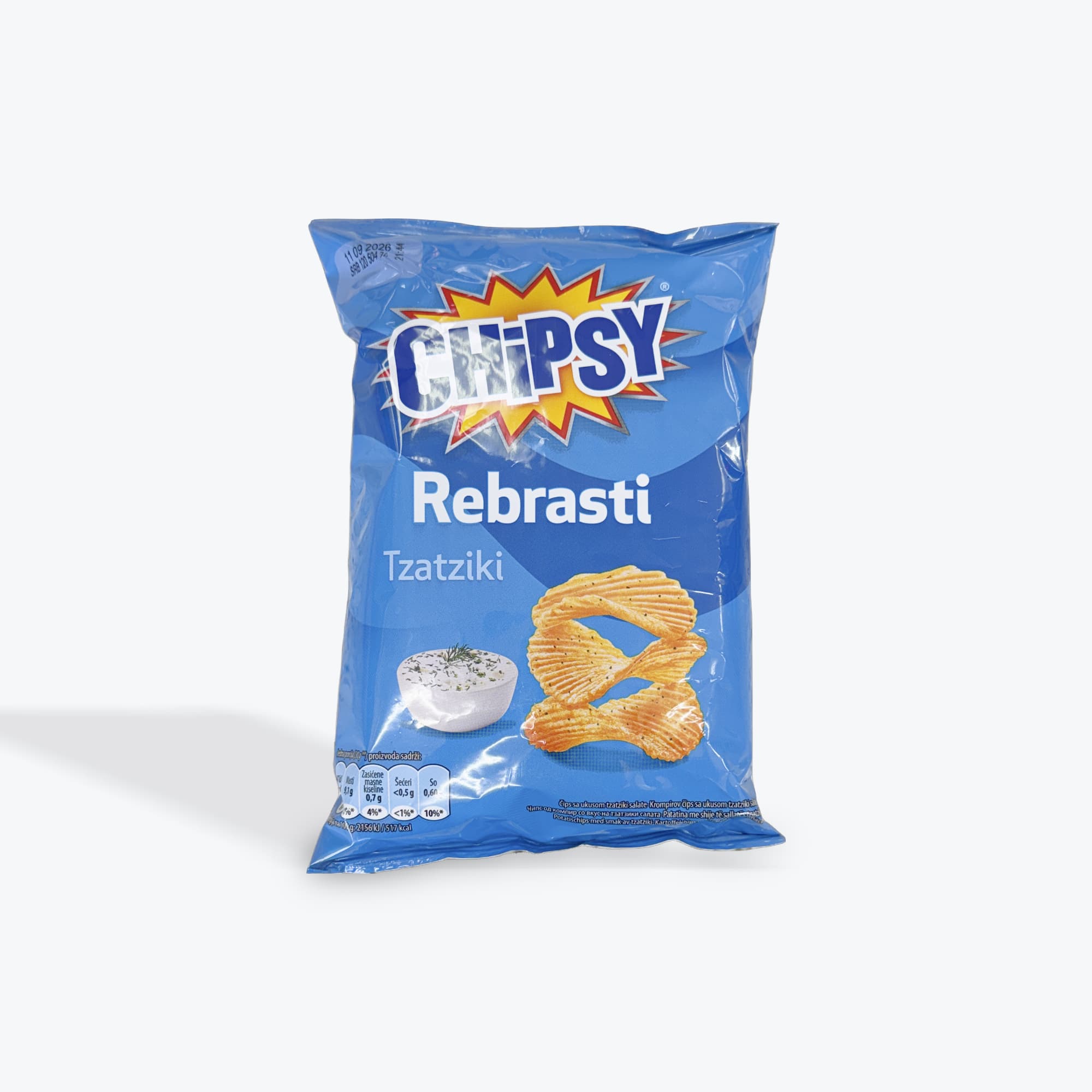 Chipsy Tzatziki Chips 60g