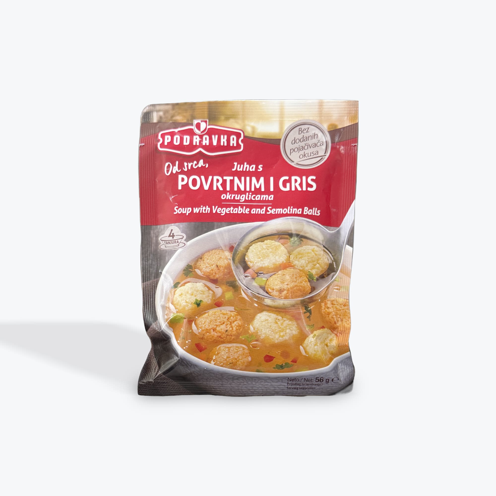 Podravka Vegetable Soup W Semolina Dumplings 58g