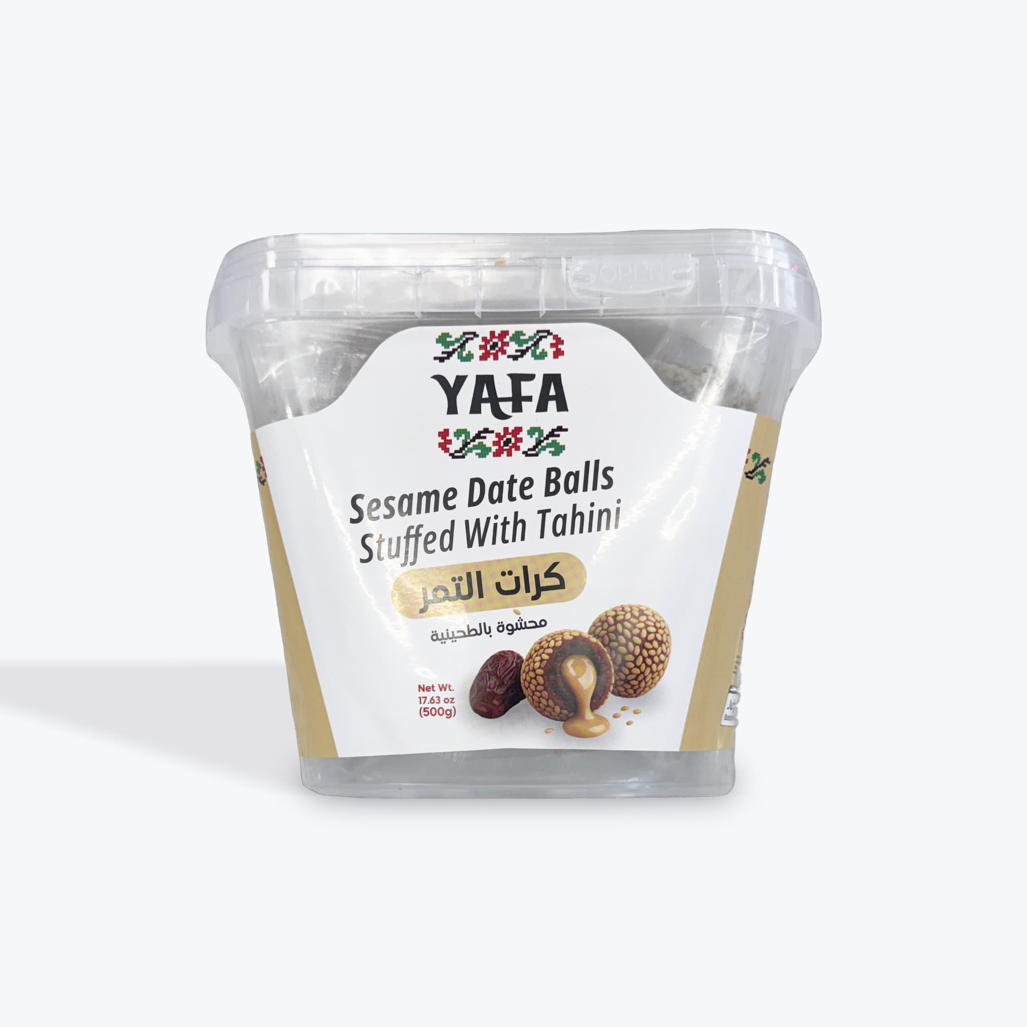 Yafa Sesame Date Balls W Tahini 500g