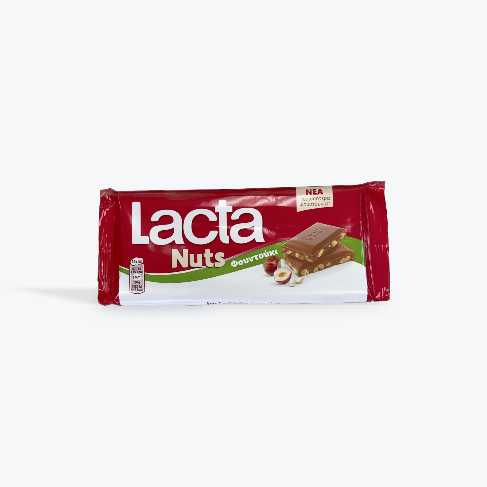 Lacta Milk Chocolate Hazelnut 85g