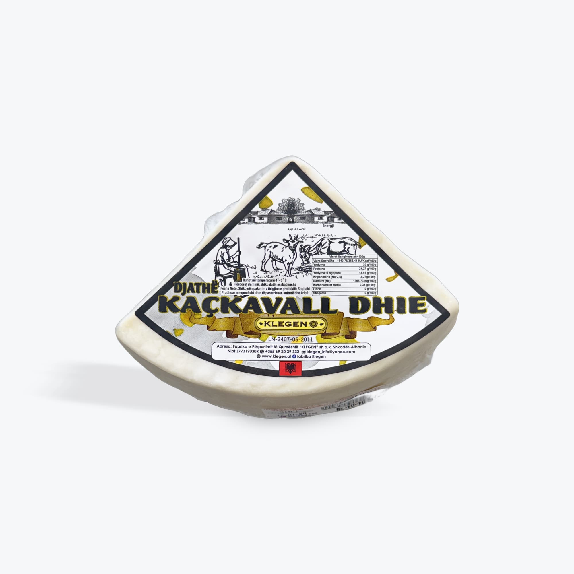 Klegen Goat Kashkaval Cheese