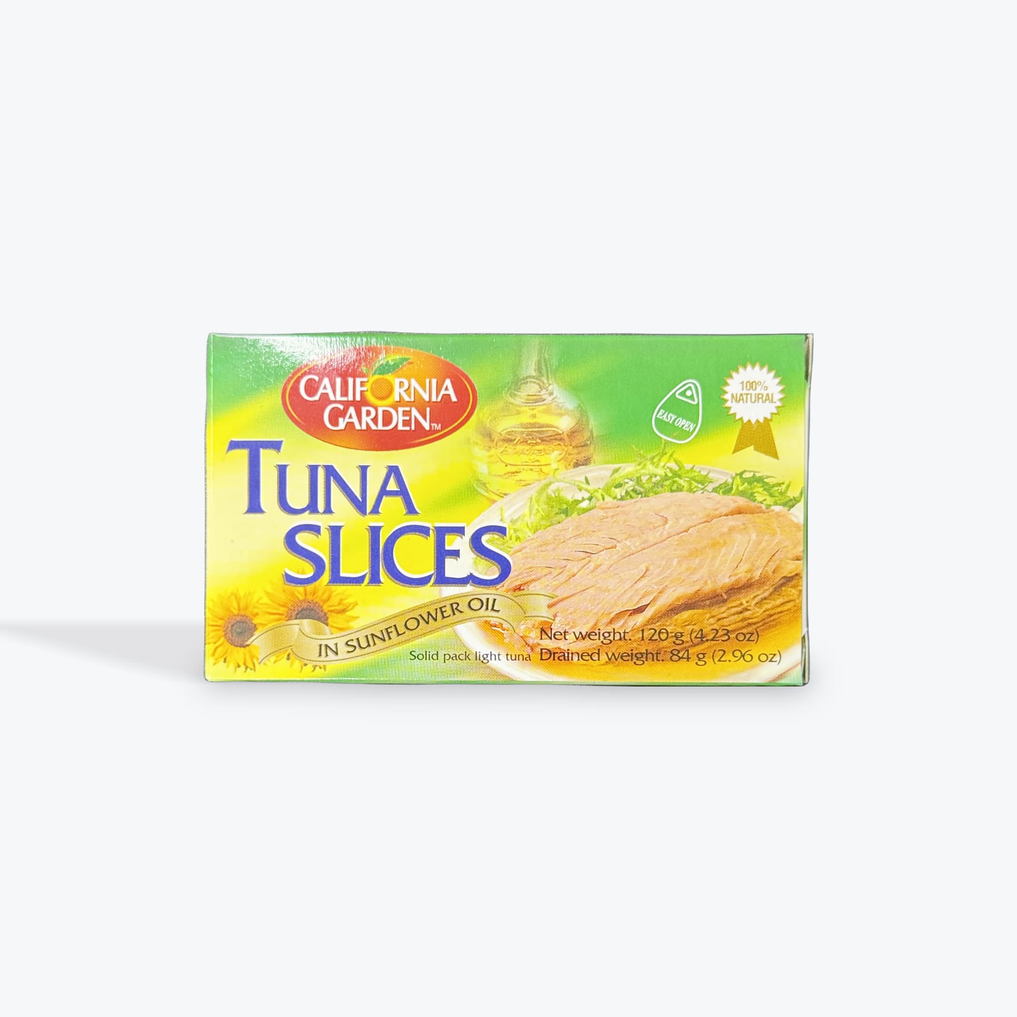 California Garden Tuna Slices In Sunflower Oil 120g