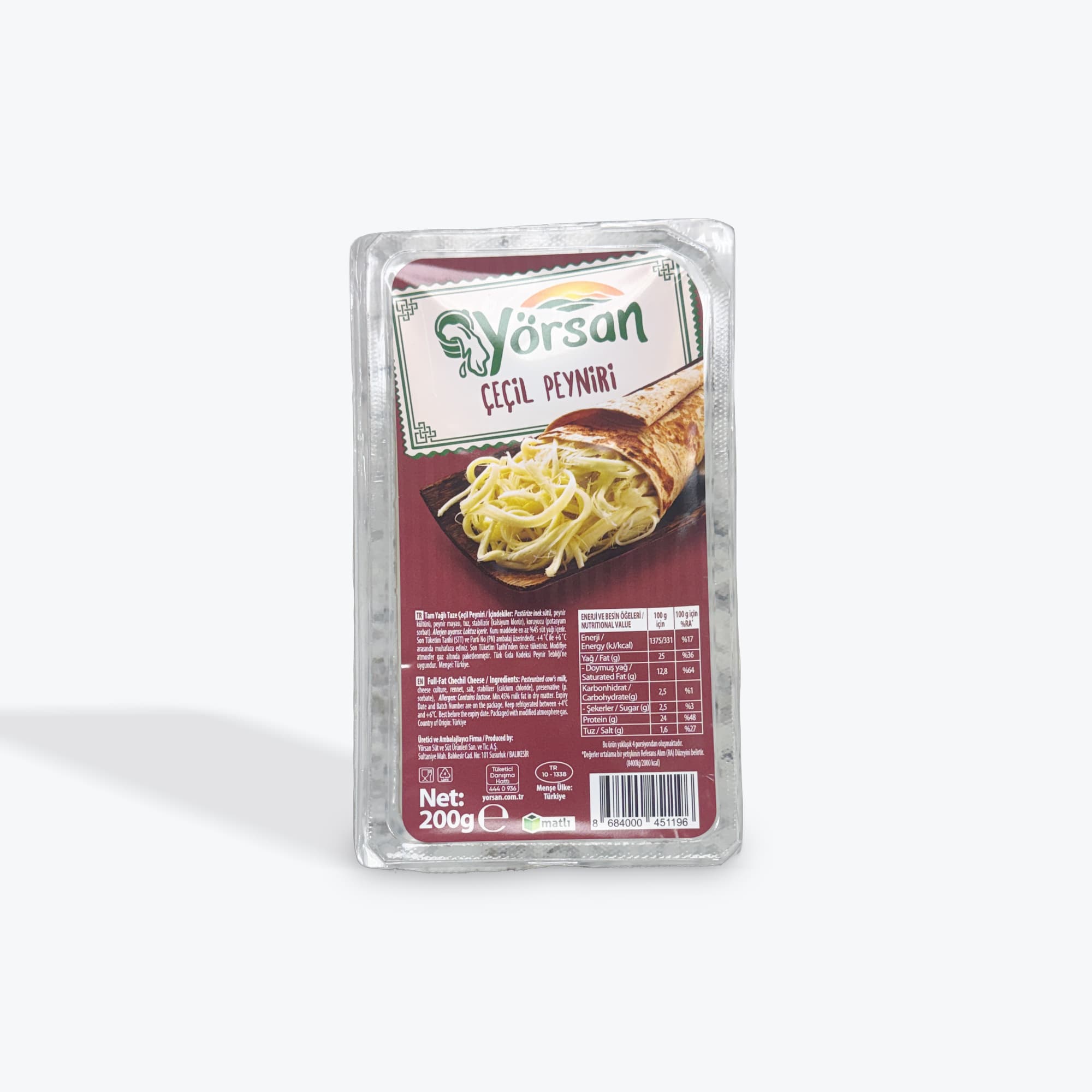 Yorsan Shallal Cheese 200g