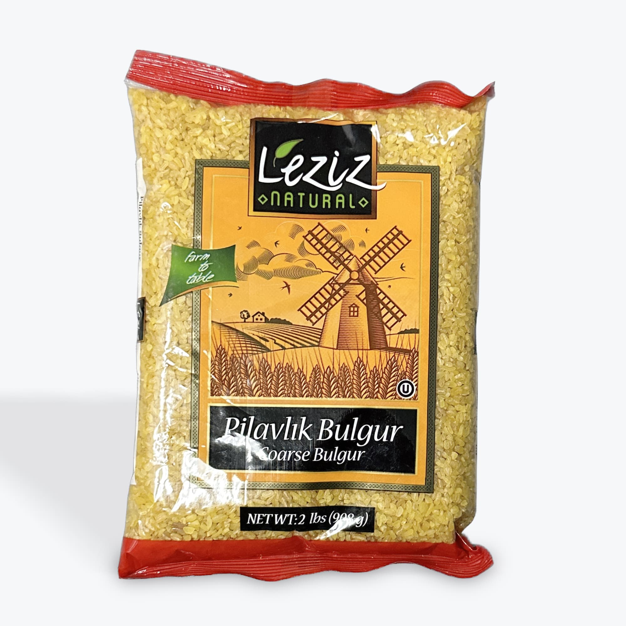 Leziz Coarse Cracked Wheat 2lb