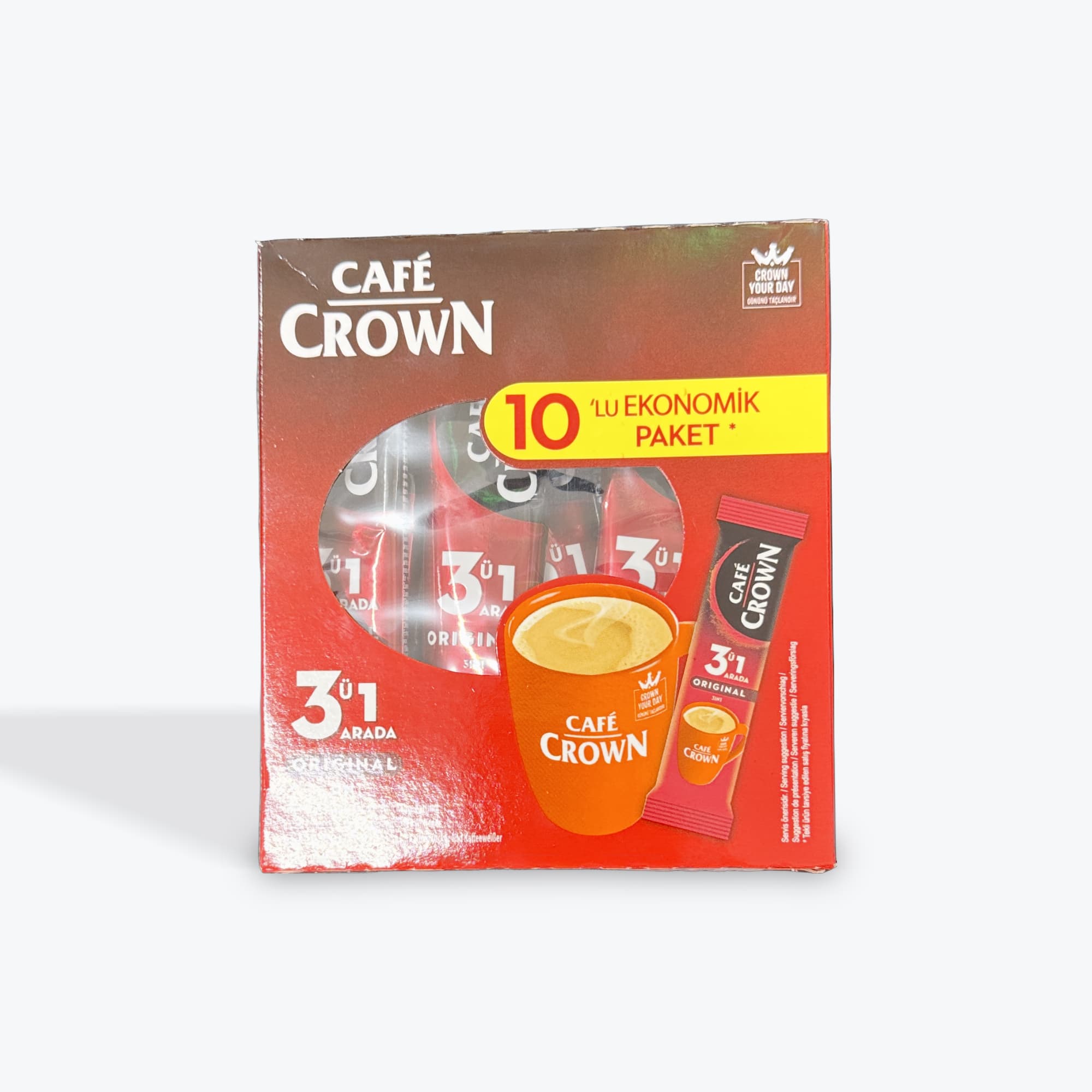 Cafe Crown 3 In 1 10pk