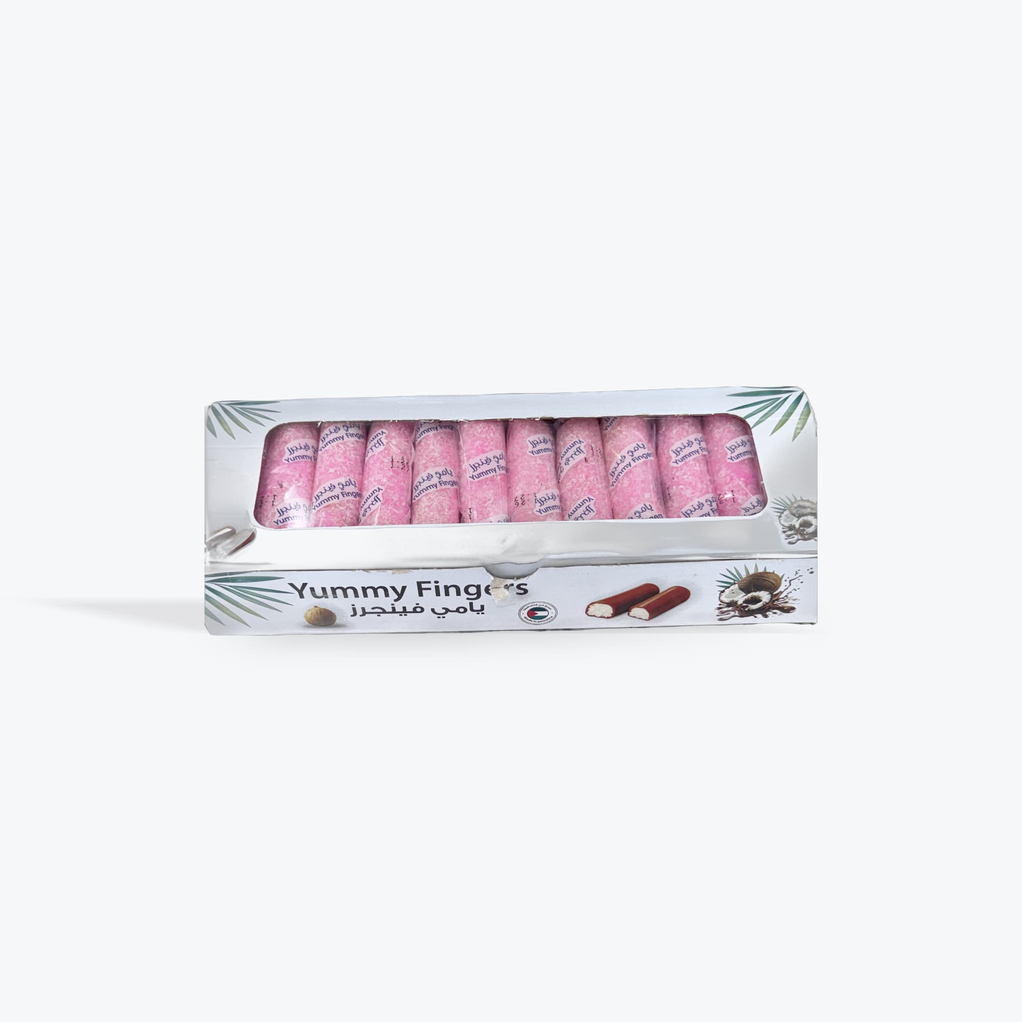 Yummy Fingers Coconut Bars 24x50g