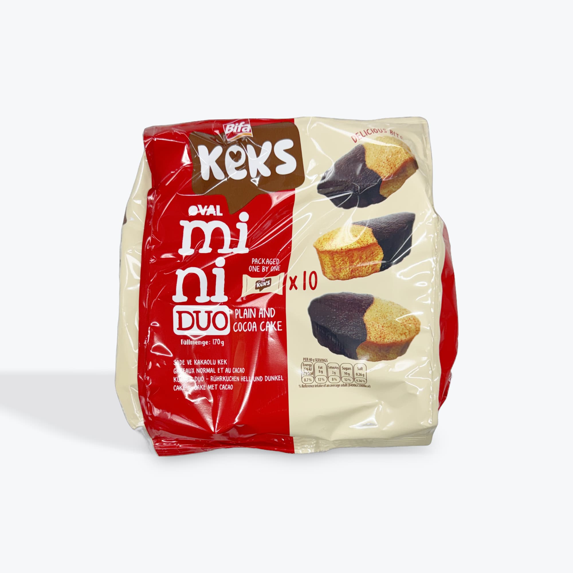 Bifa Duo Pop Kek 170g