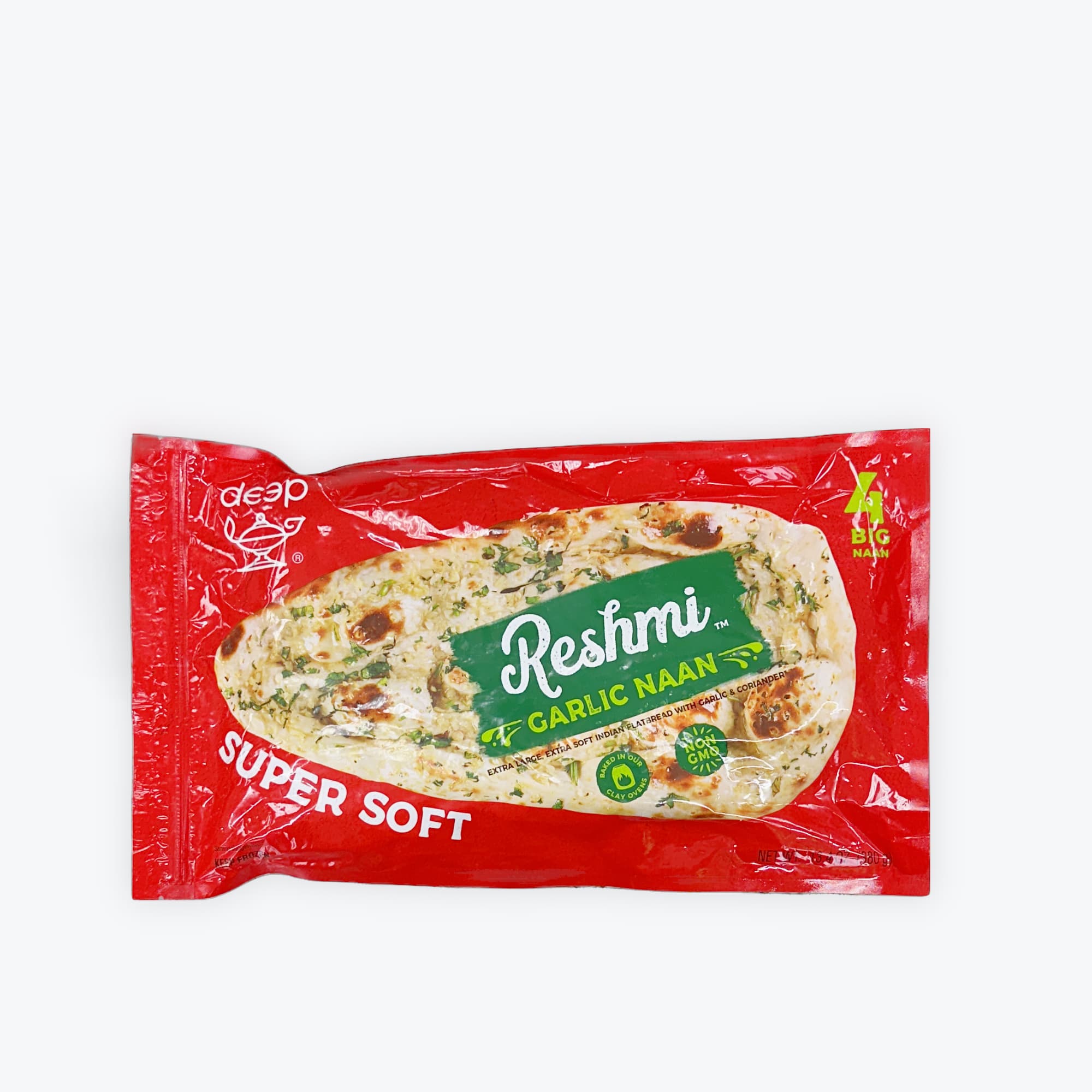 Deep Reshmi Garlic Naan 4pc