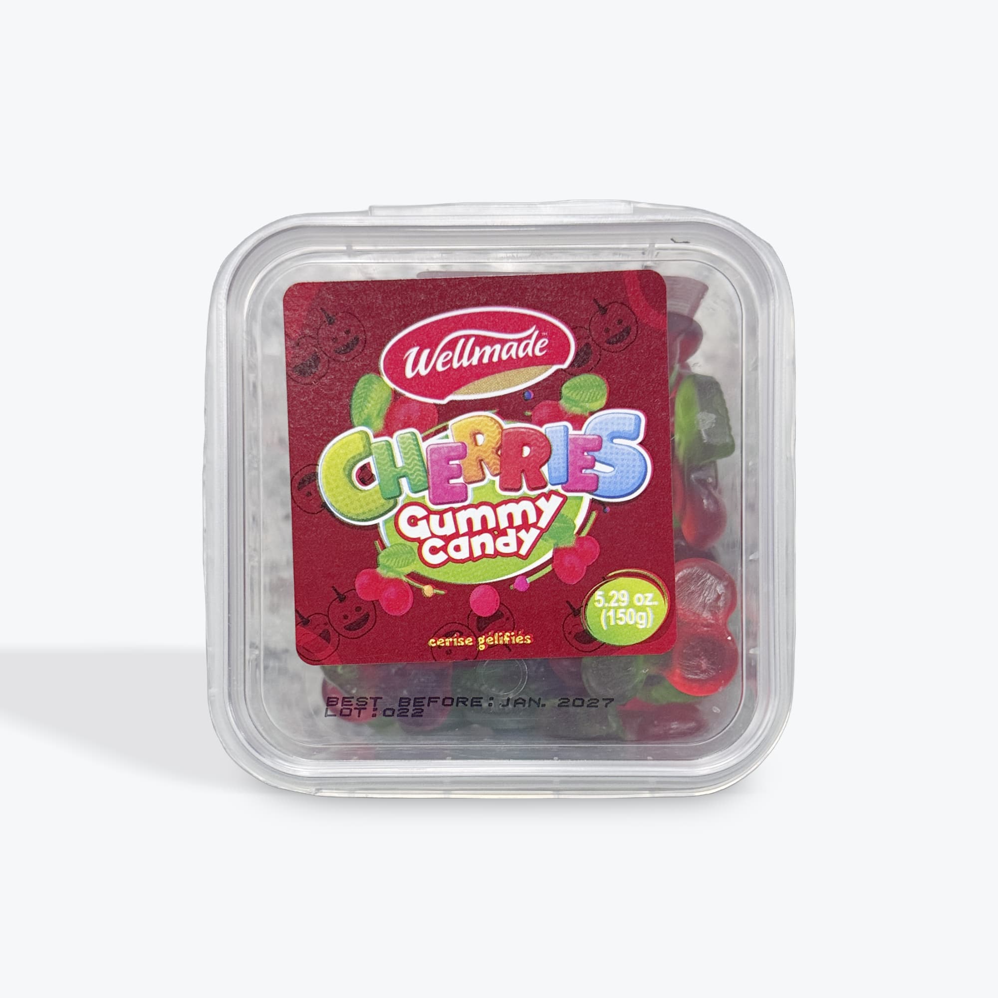Wellmade Cherries Gummies 150g