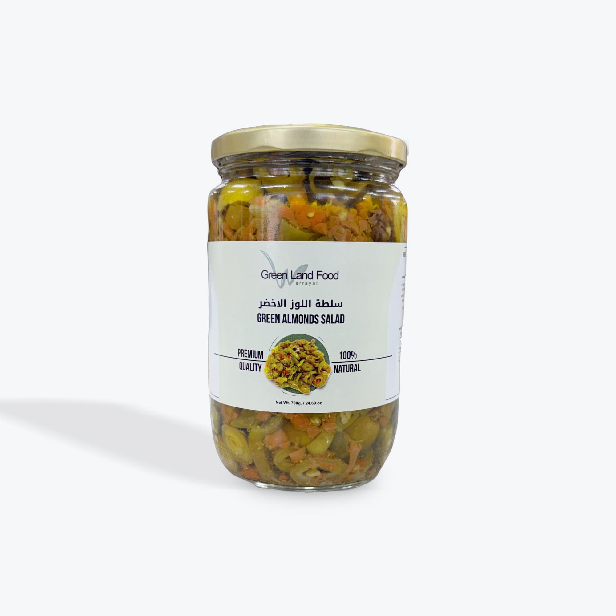 Green Land Green Almond Salad 700g