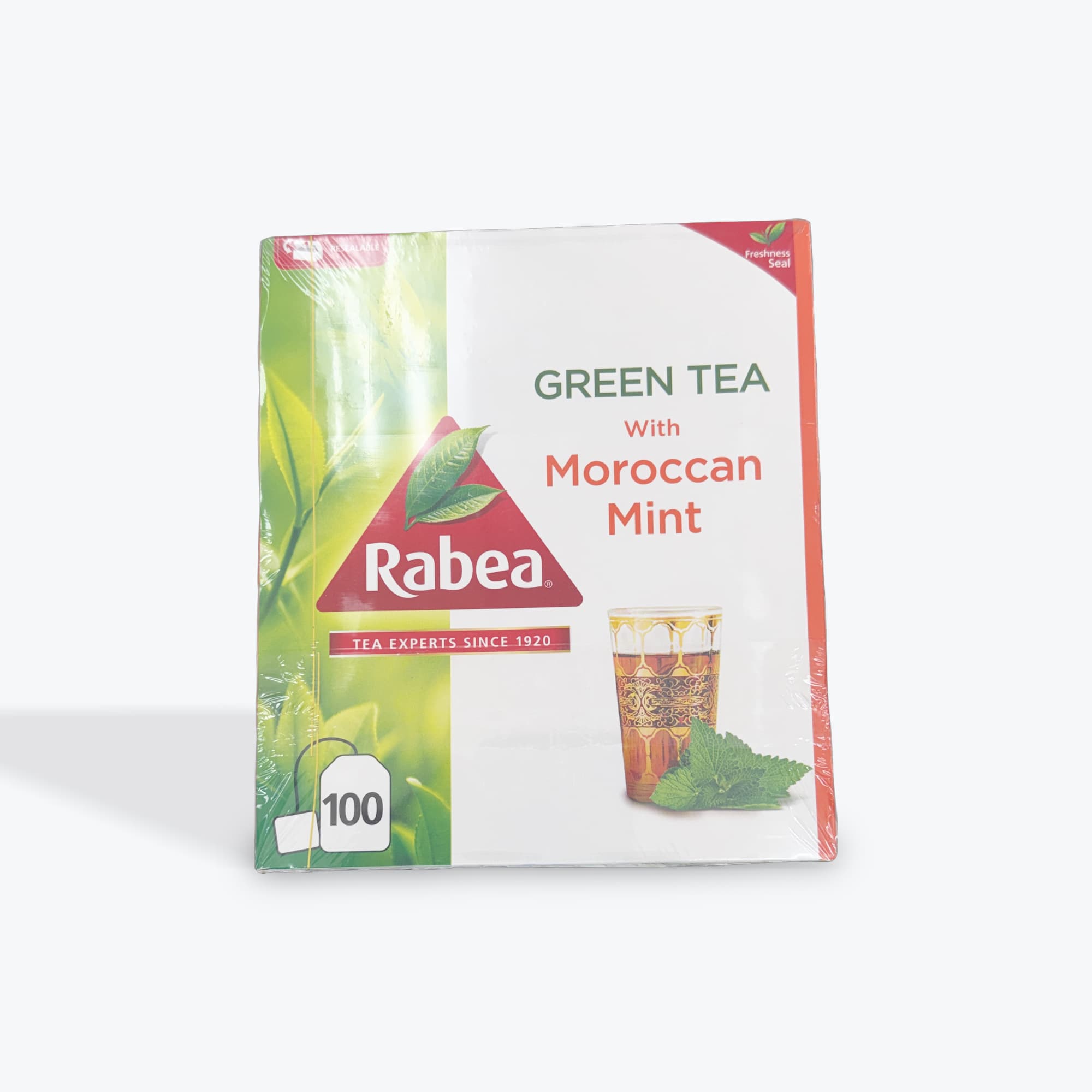 Rabea Green Tea W Moroccan Mint 100tbag 180g