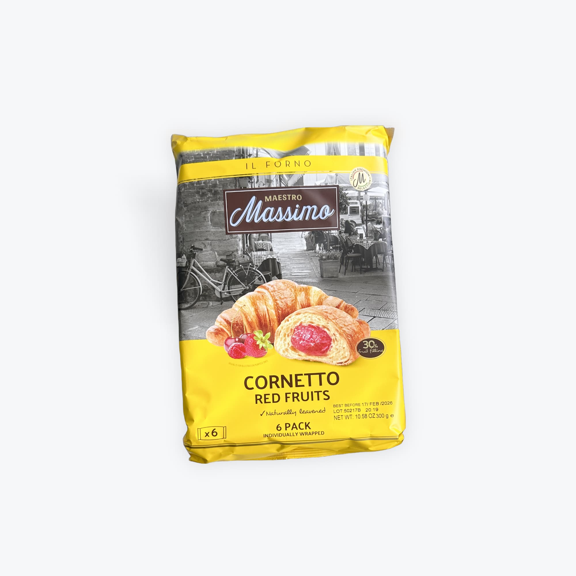 Massimo Red Fruits Croissant 6pk