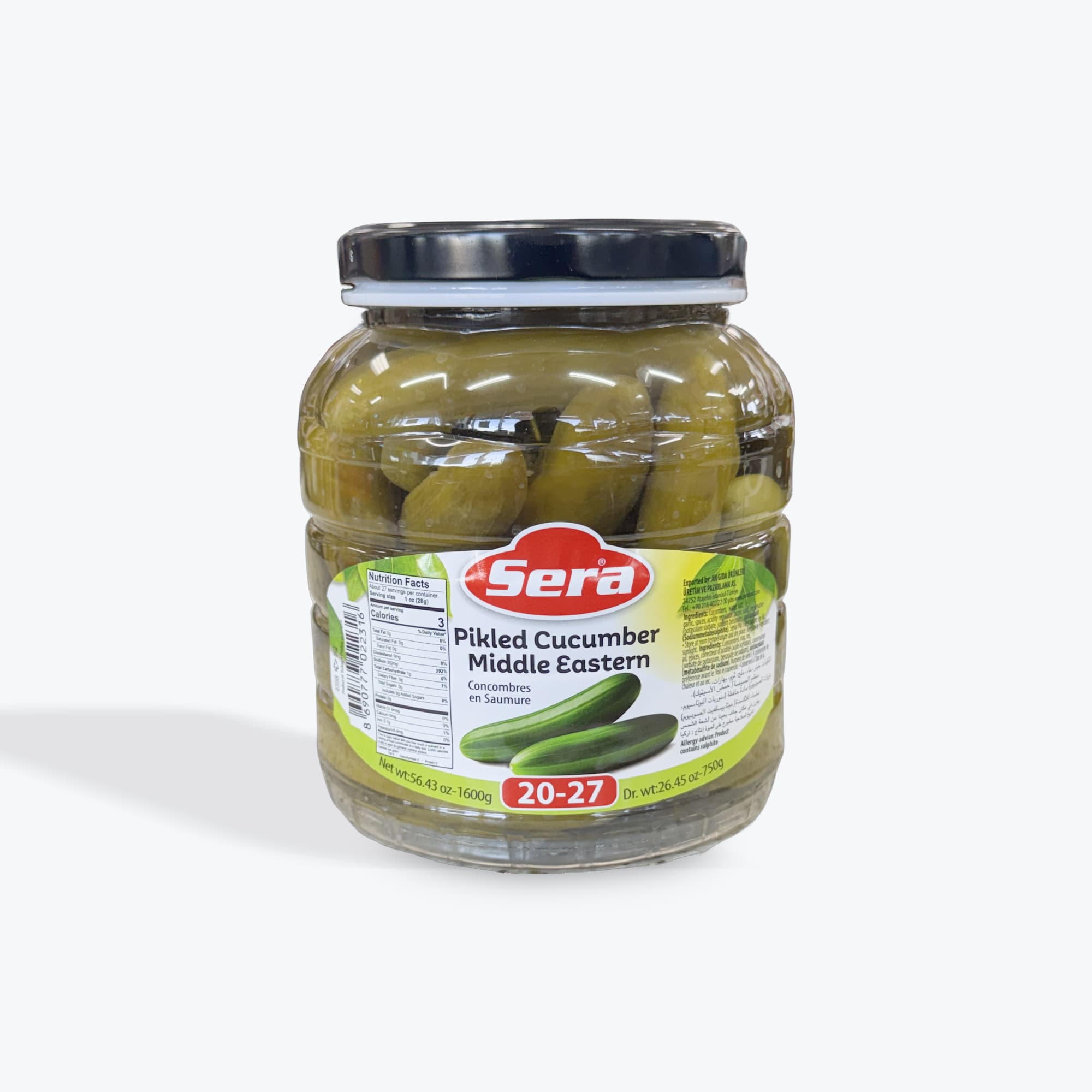 Sera Pickled Cucumbers 1.6kg