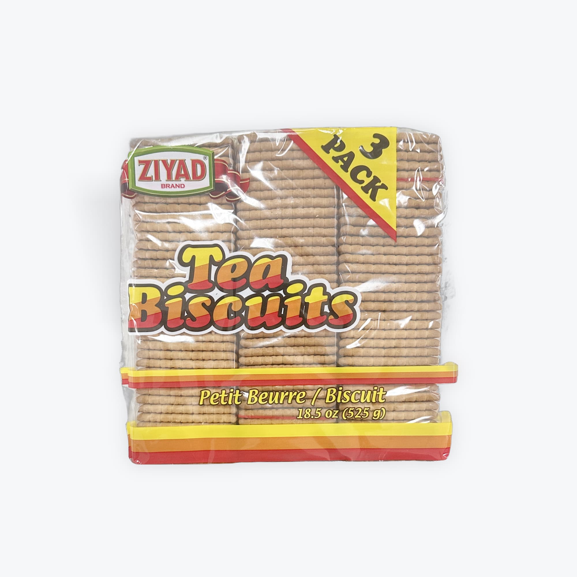 Ziyad Tea Biscuits "3 Pack" 525 Gm Pack