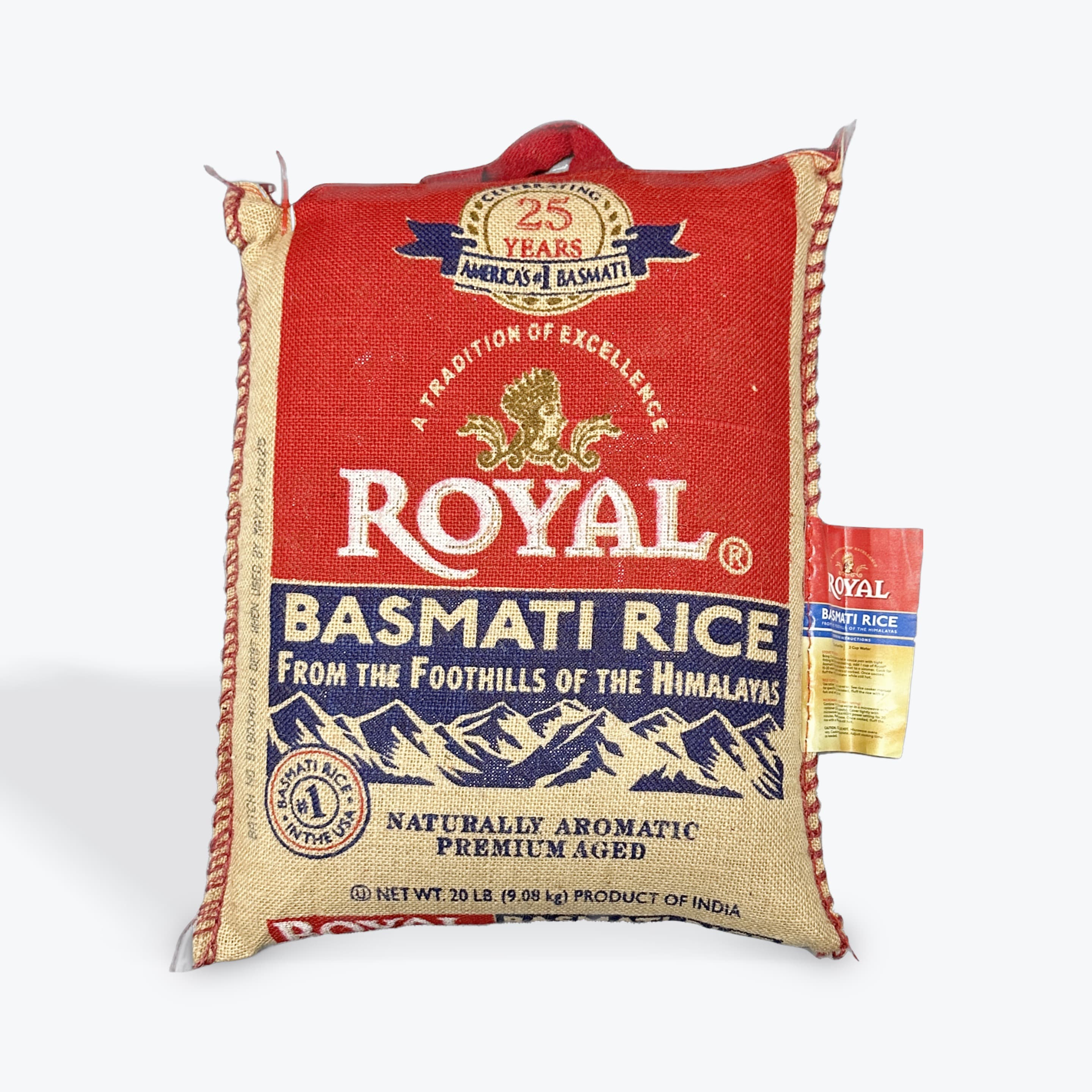 Royal Basmati Rice 20Lb