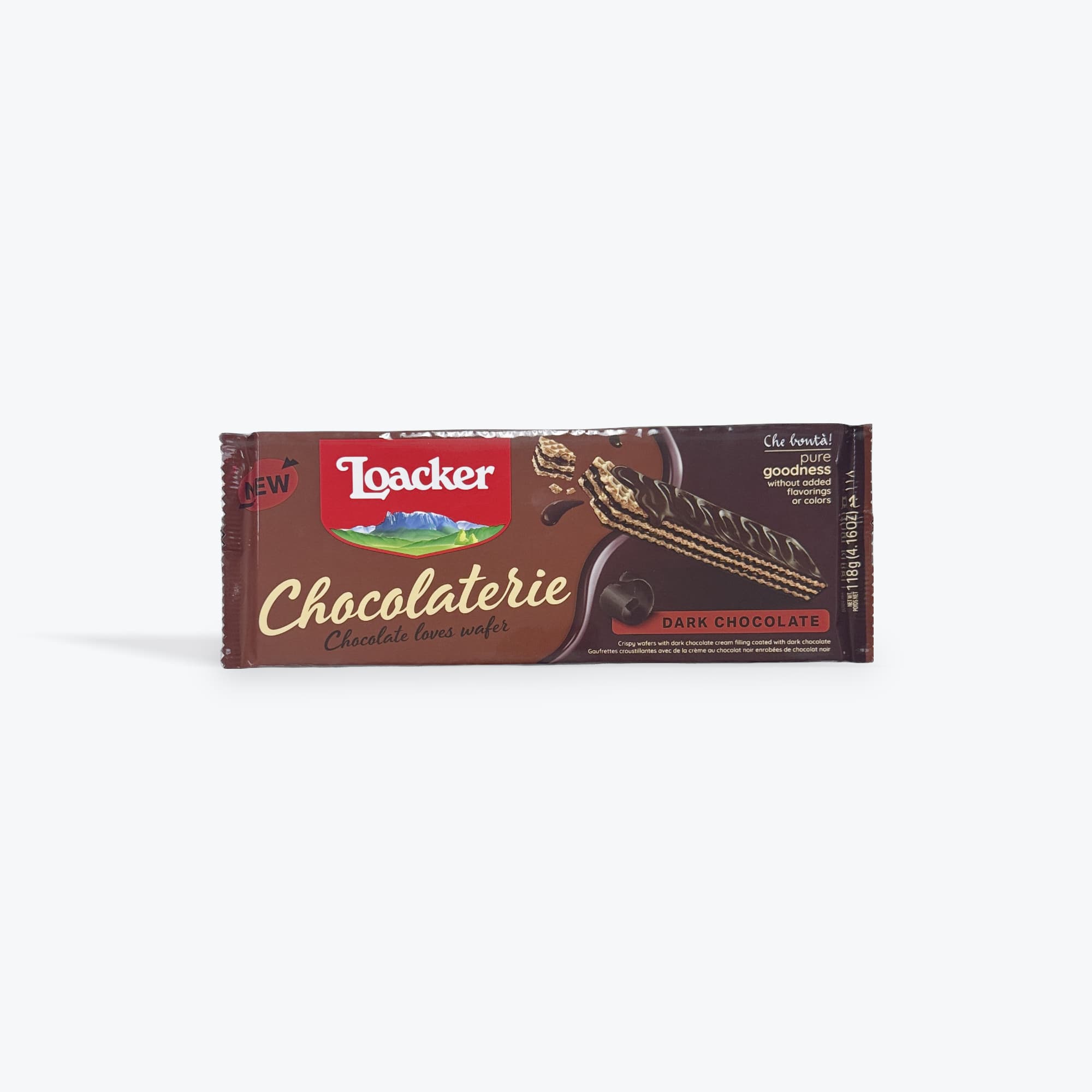 Loacker Chocolaterie Dark Wafers 118g