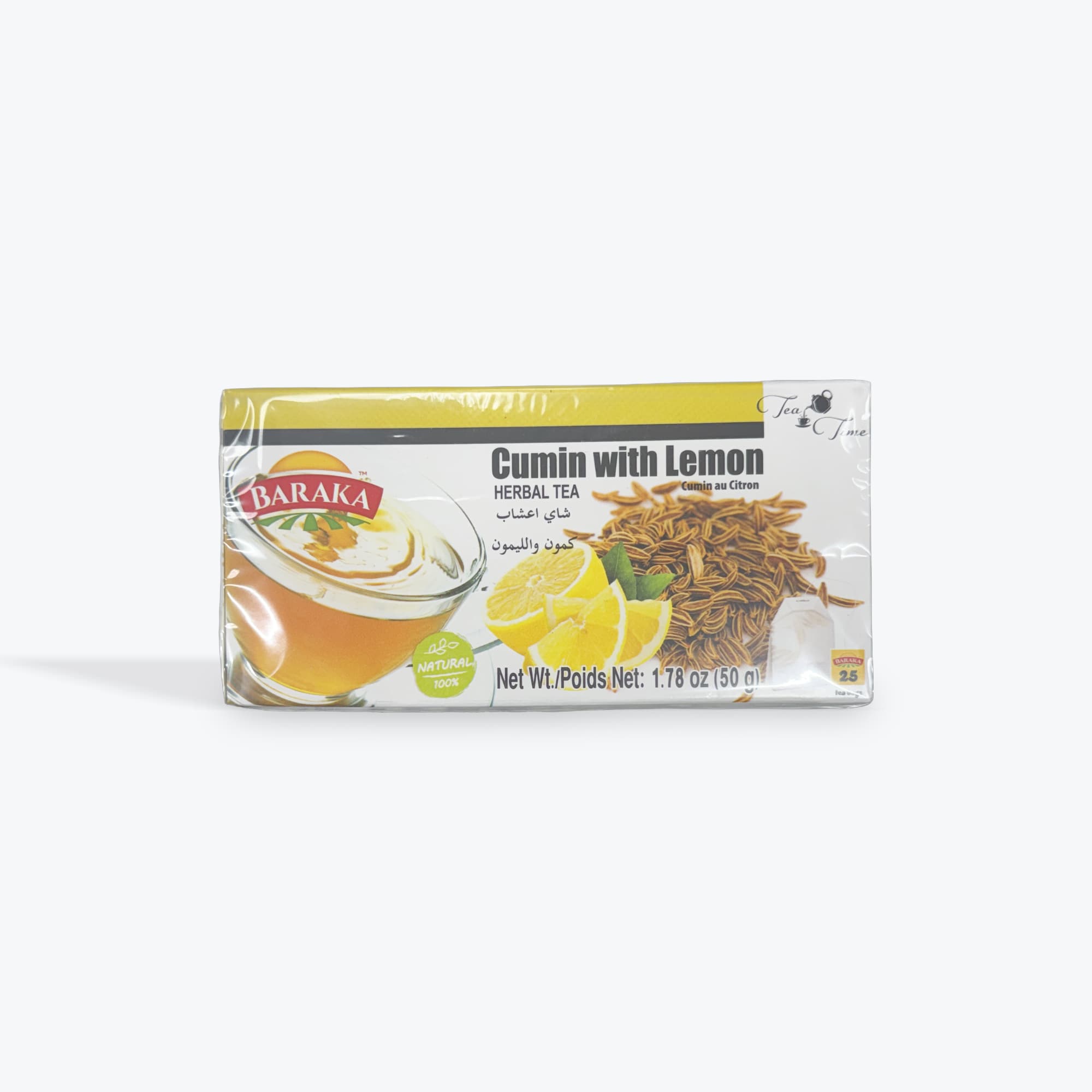 Baraka Cumin W Lemon Herbal Tea 25bags
