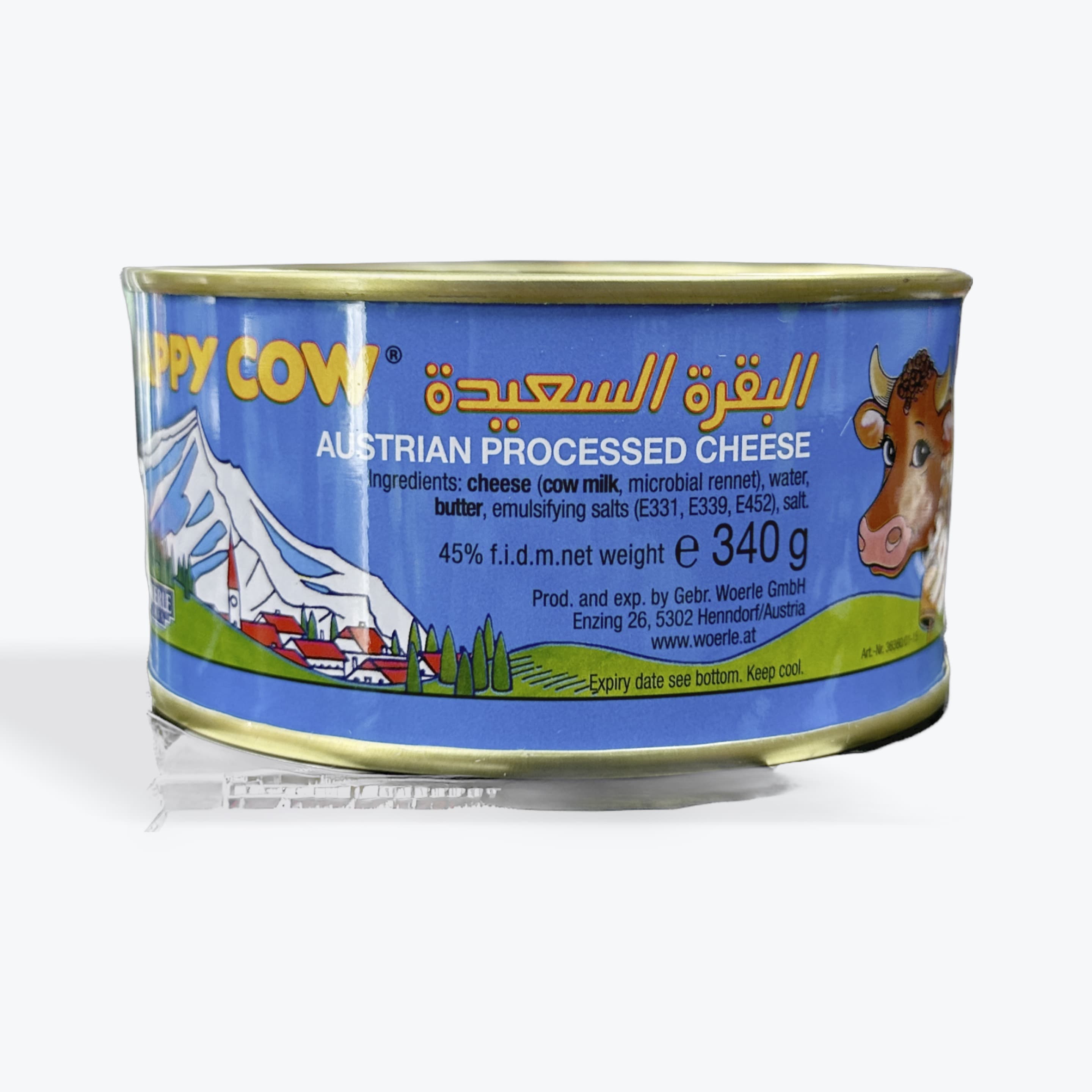 Happy Cow Austrian Processed Cheese 340g