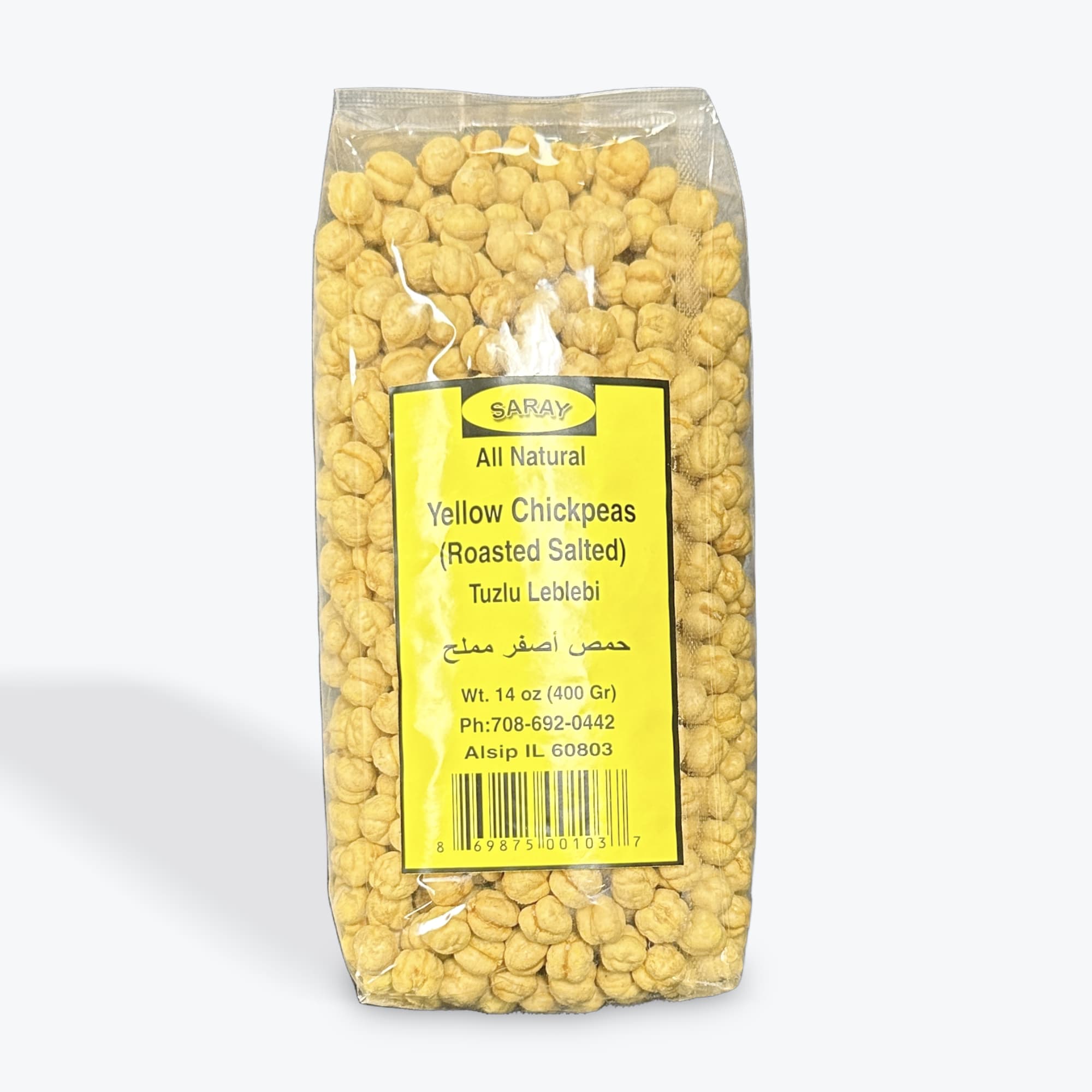Saray Yellow Chick Peas R/S 14oz