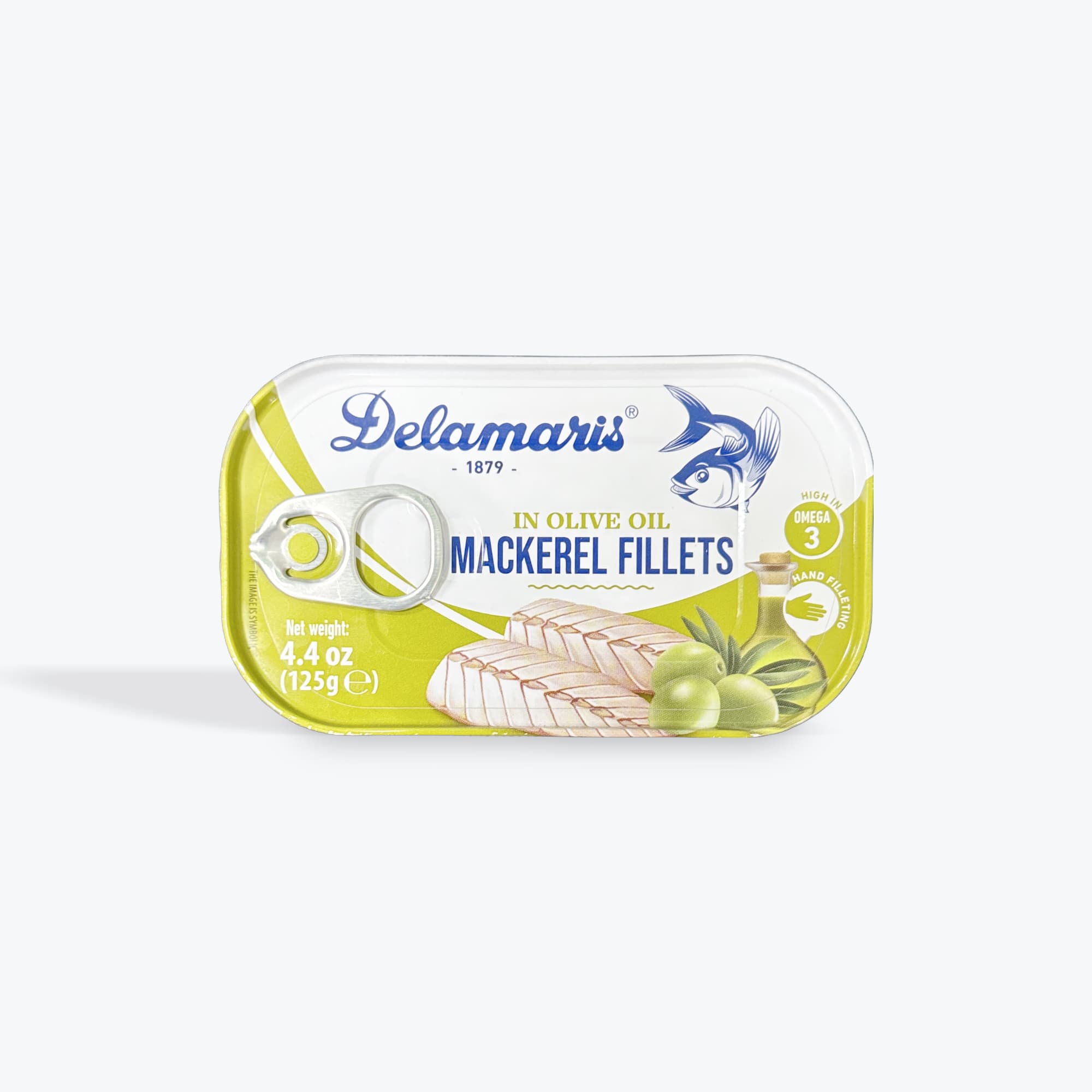 Delamaris Mackerel In Olive Oil 125g