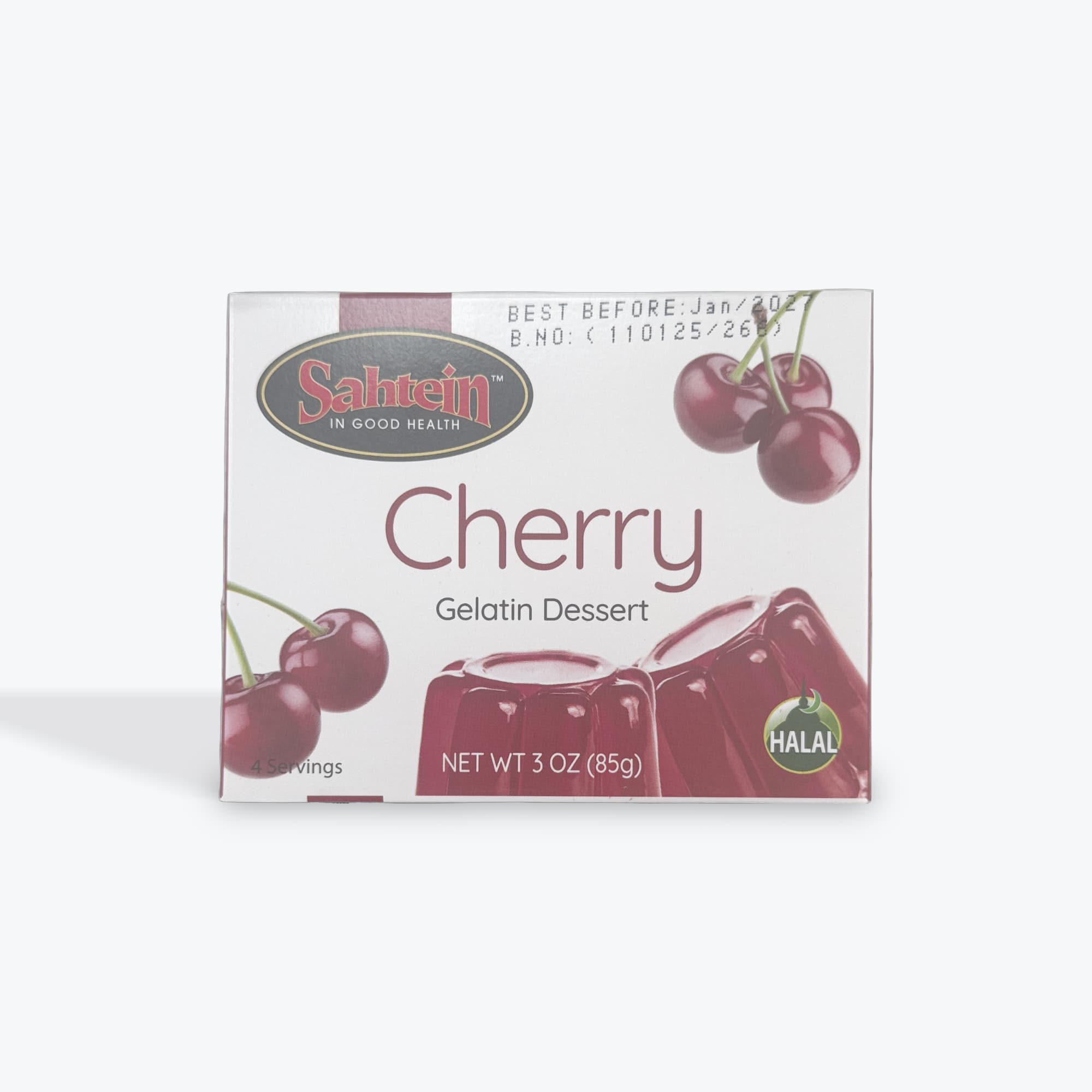Sahtein Cherry Jello 3oz