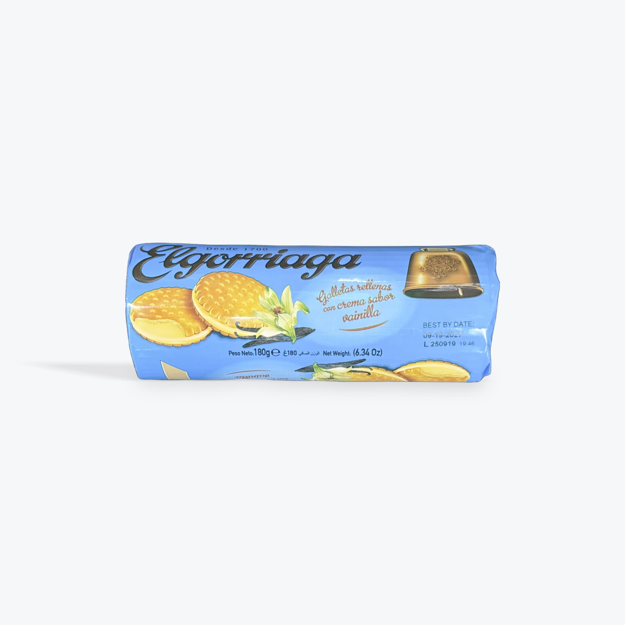 Elgorriaga Vanilla Biscuits 180g