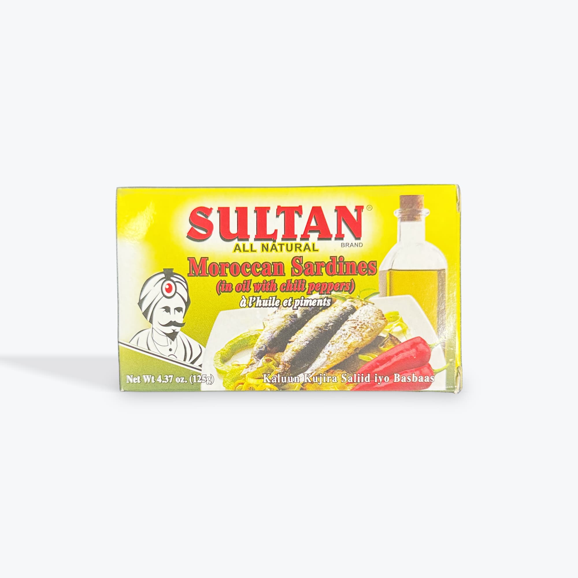 Sultan Sardines in Oil W Chili Pepper 125g