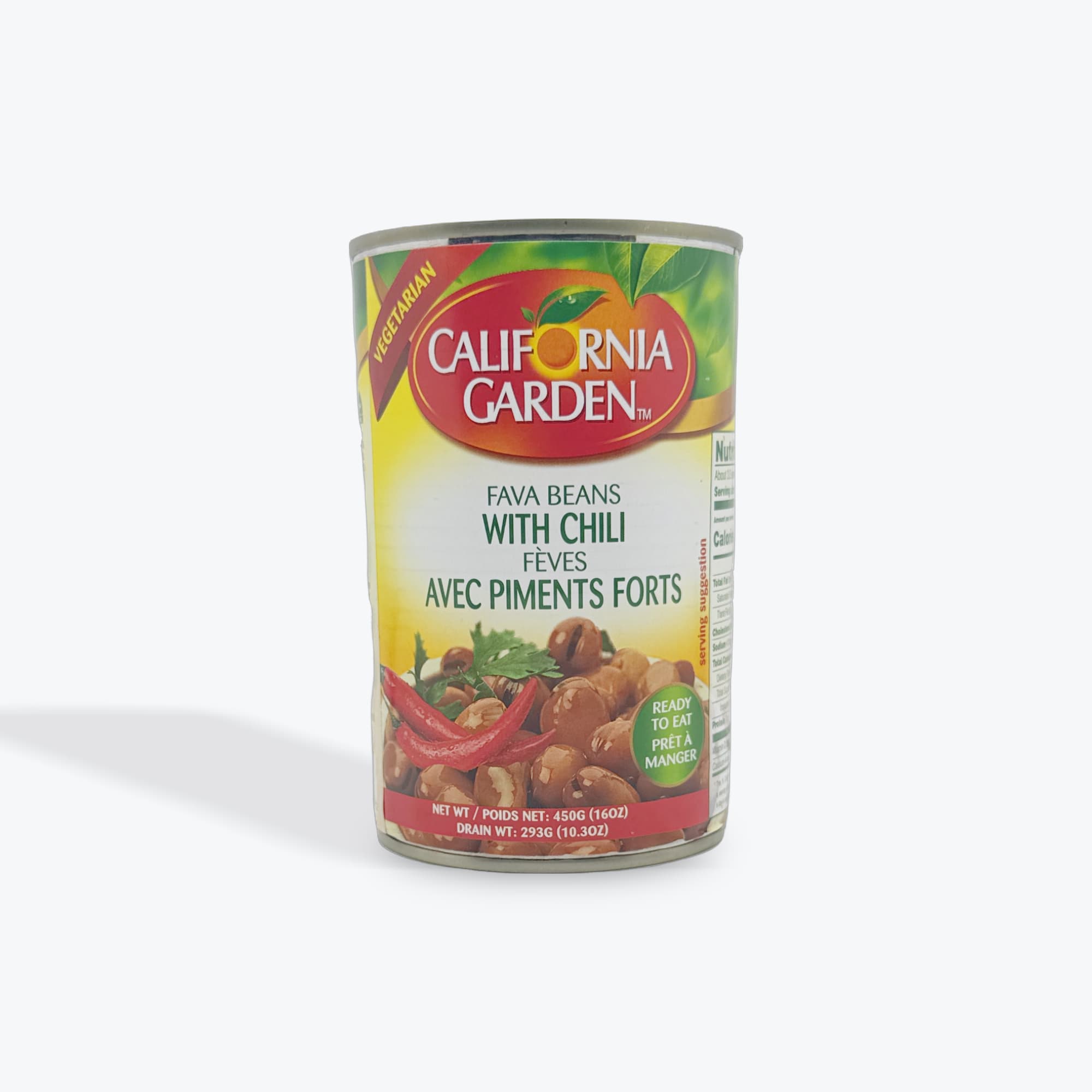 California Garden Fava Beans w/ Chili 16oz