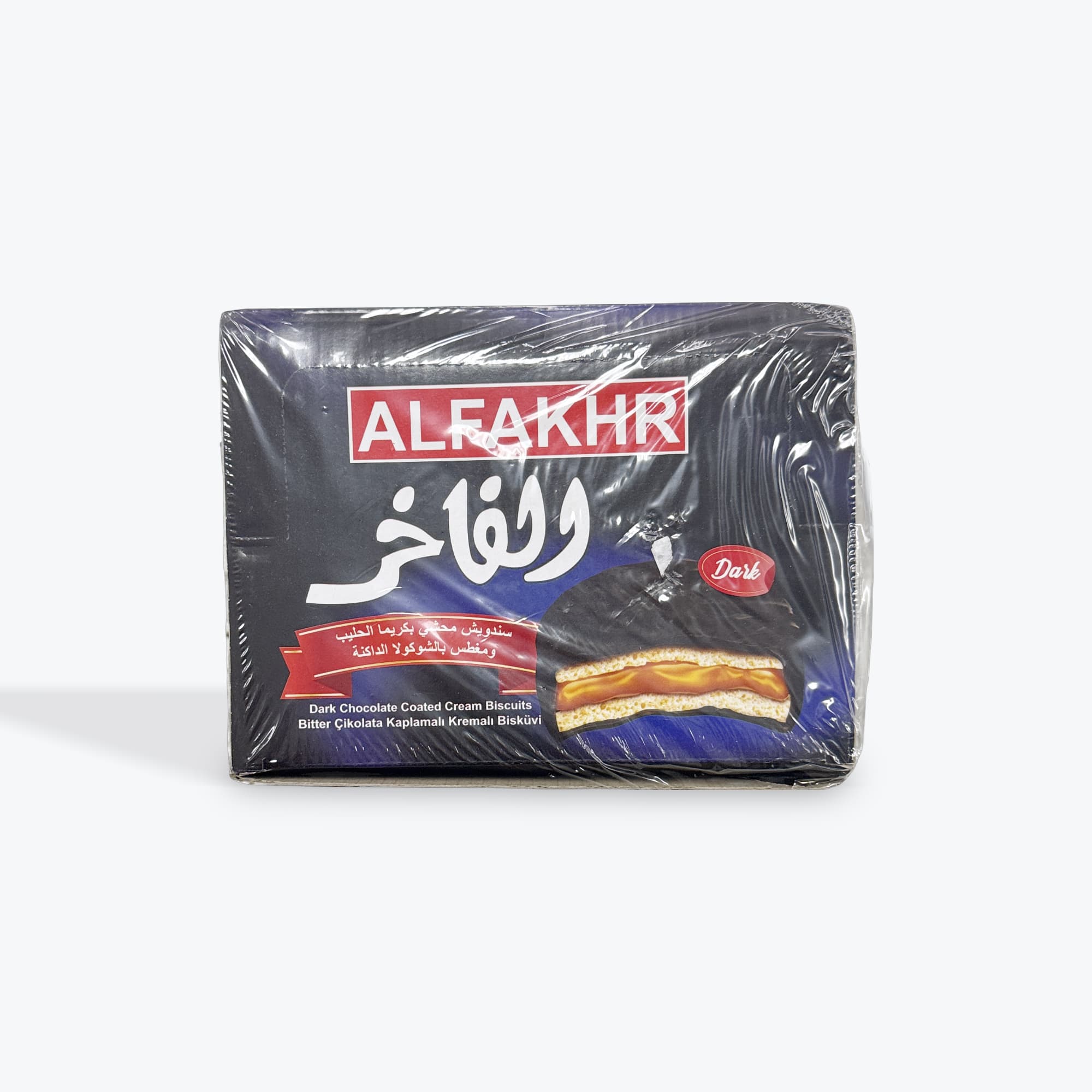 Alfakhr Dark Chocolate Biscuits 12x30g