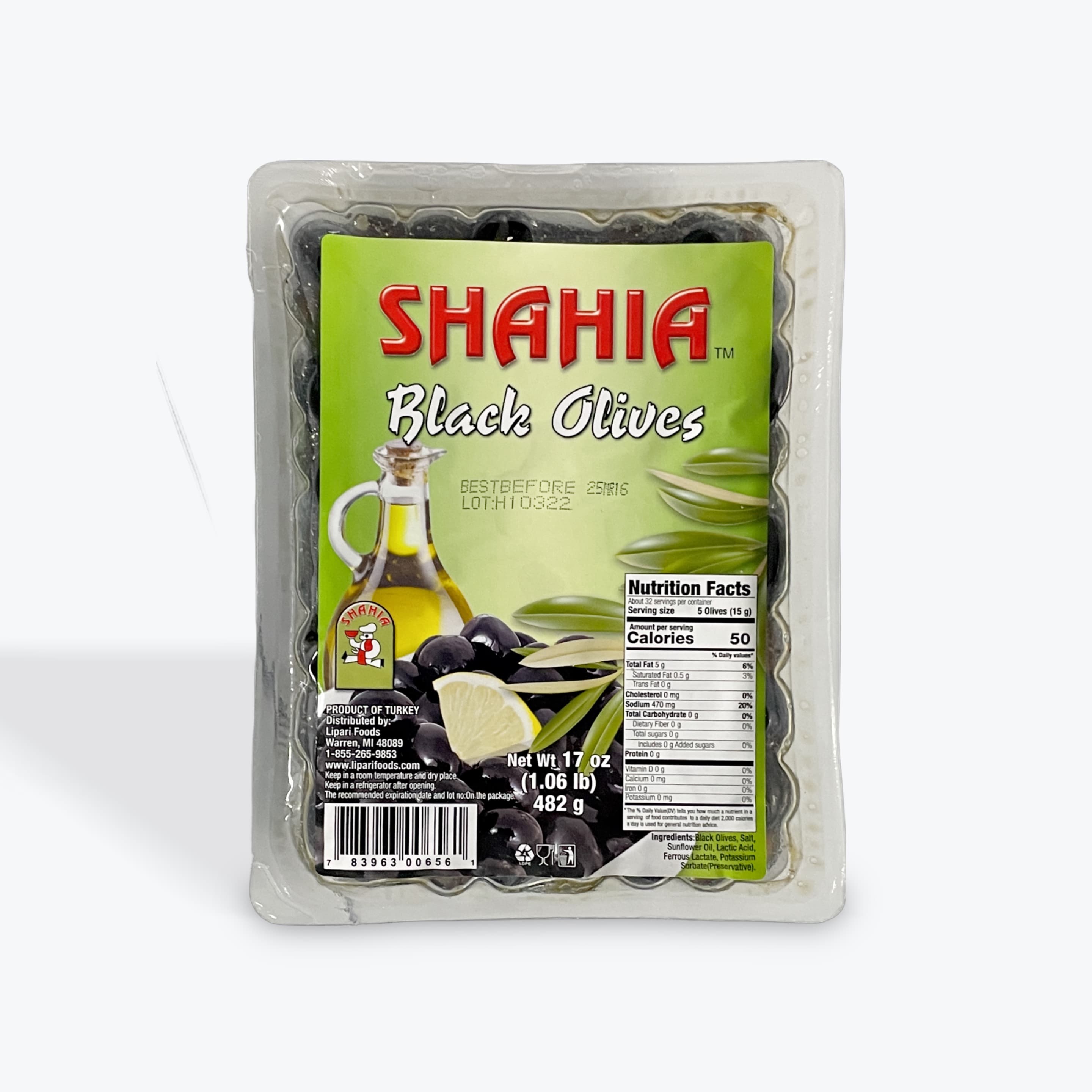 Shahia Black Olives